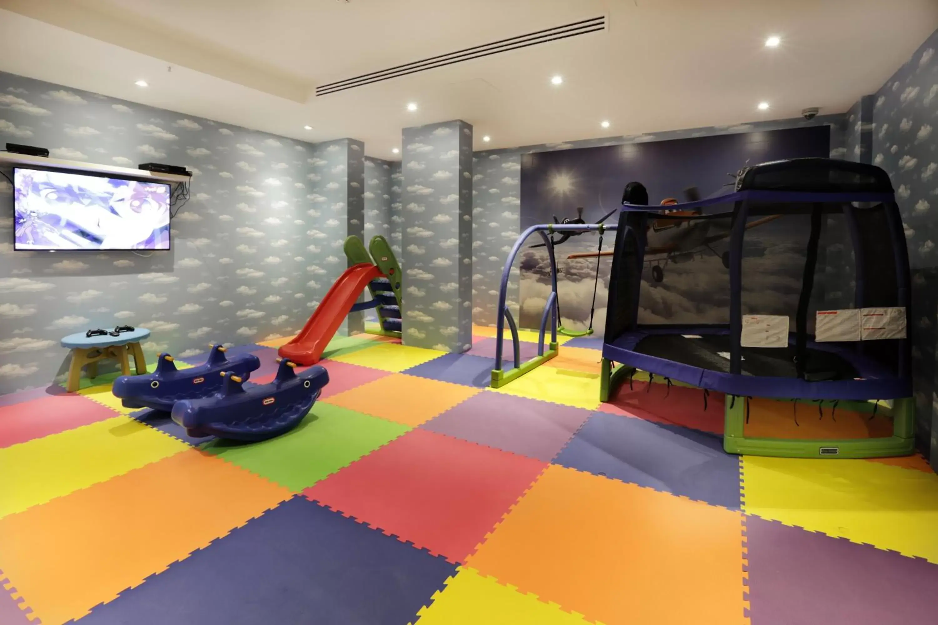 Children play ground, Kid's Club in Aswar Hotel Suites Riyadh