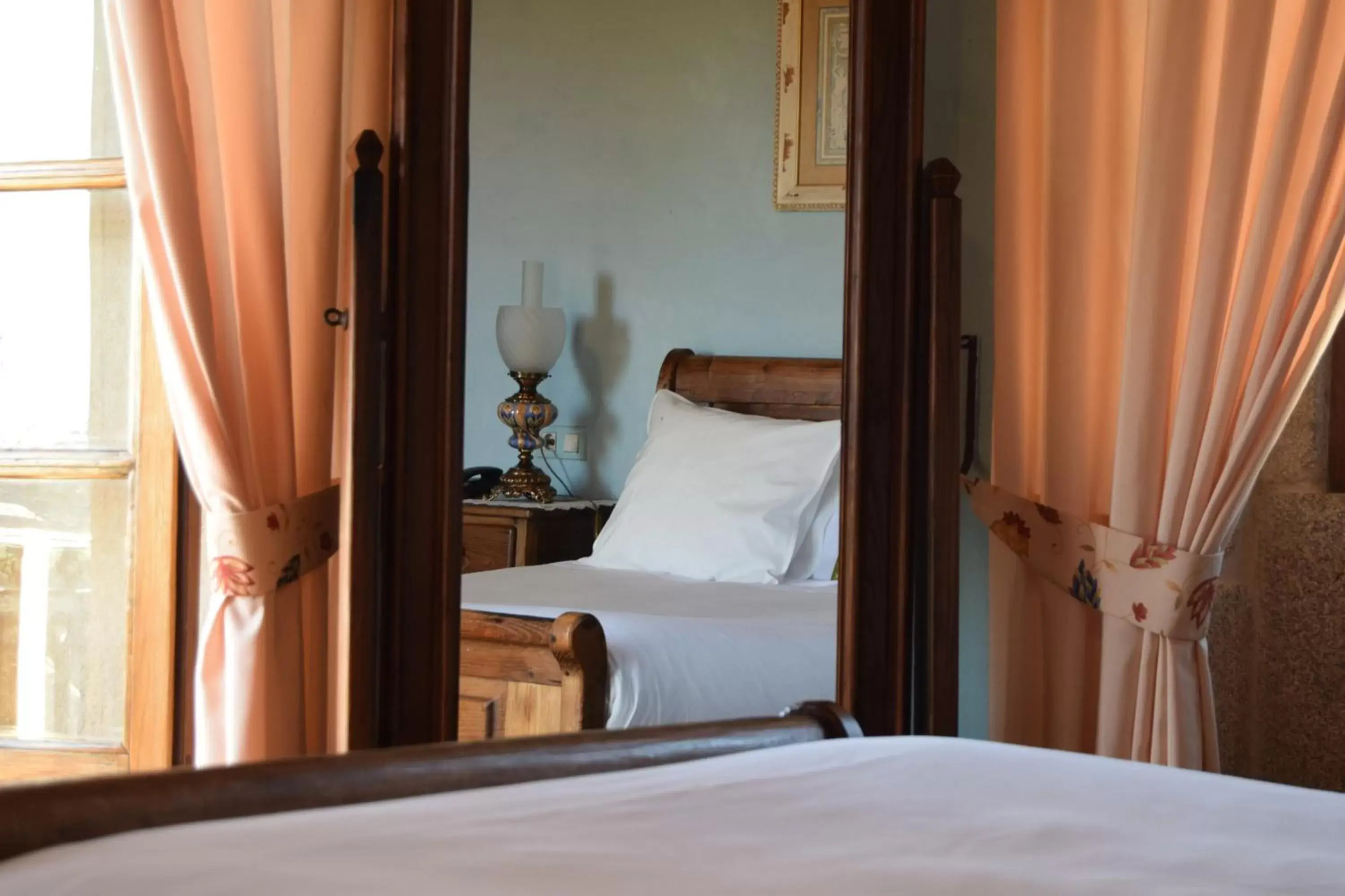 Bed in Pazo do Rio Bed in Pazo do Rio