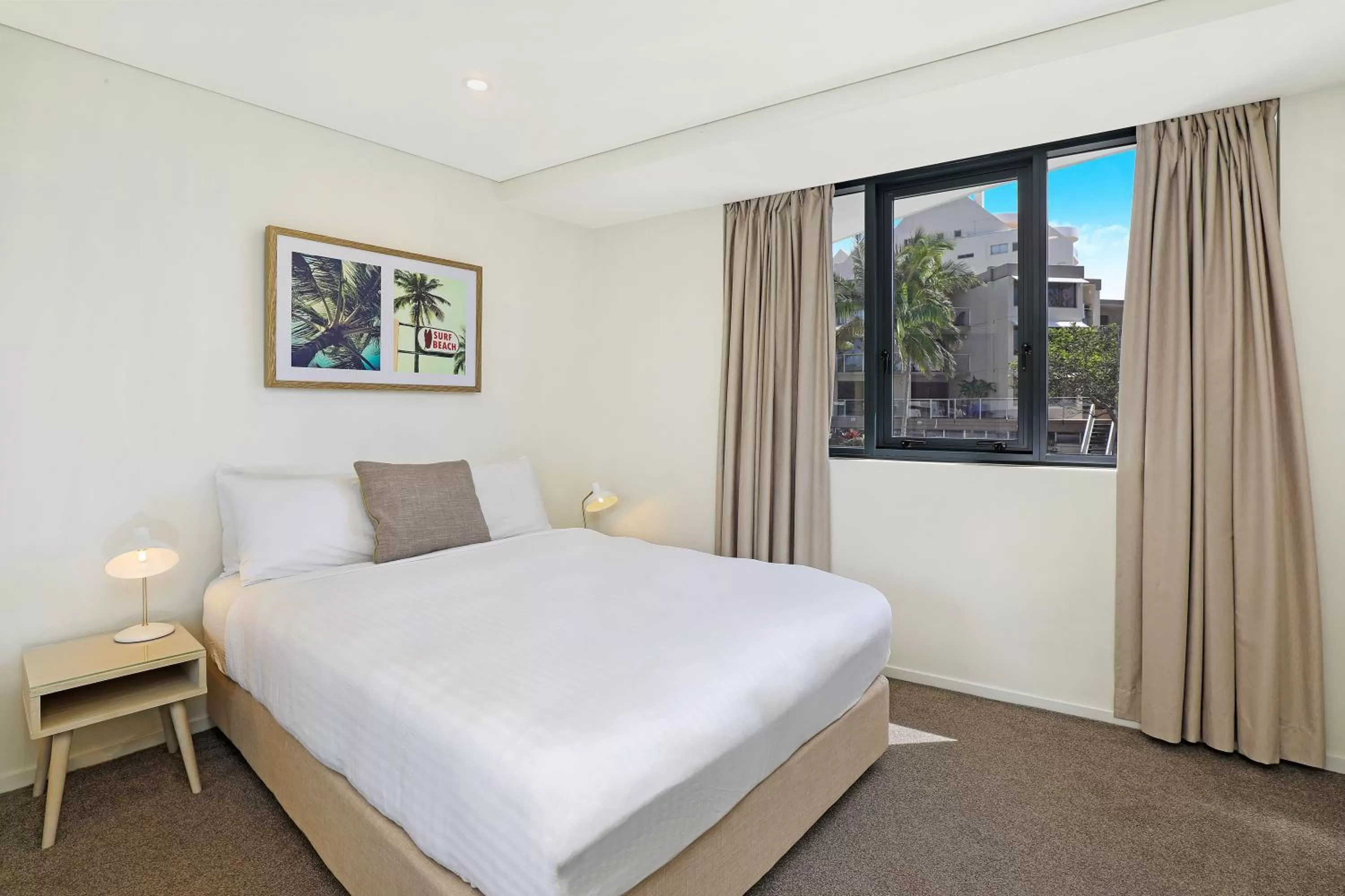 Bedroom, Bed in Breeze Mooloolaba, Ascend Hotel Collection