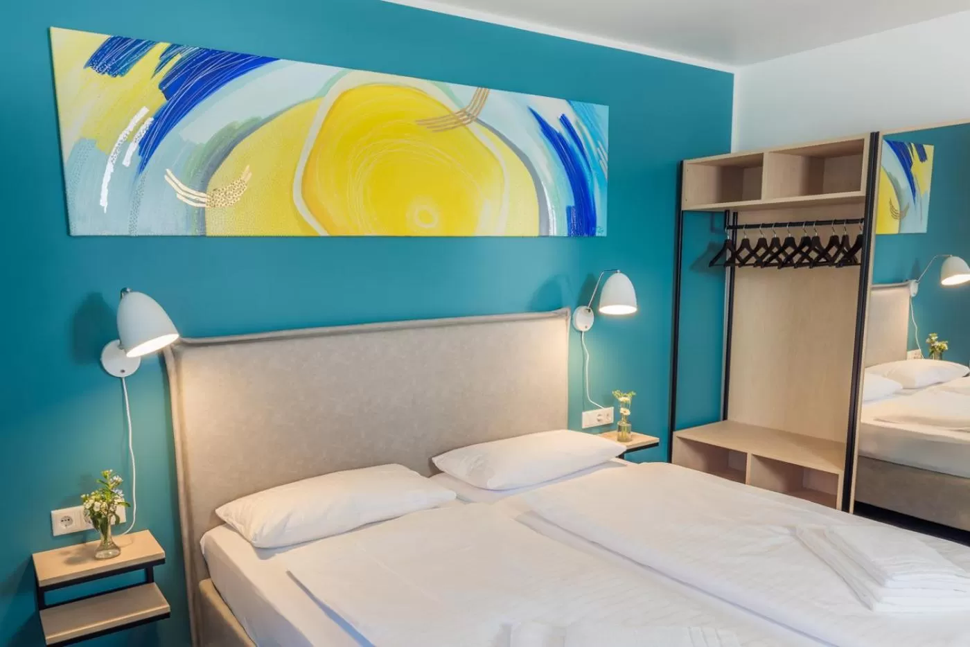 Bedroom, Bed in Hotel & Restaurant Mühlenglück