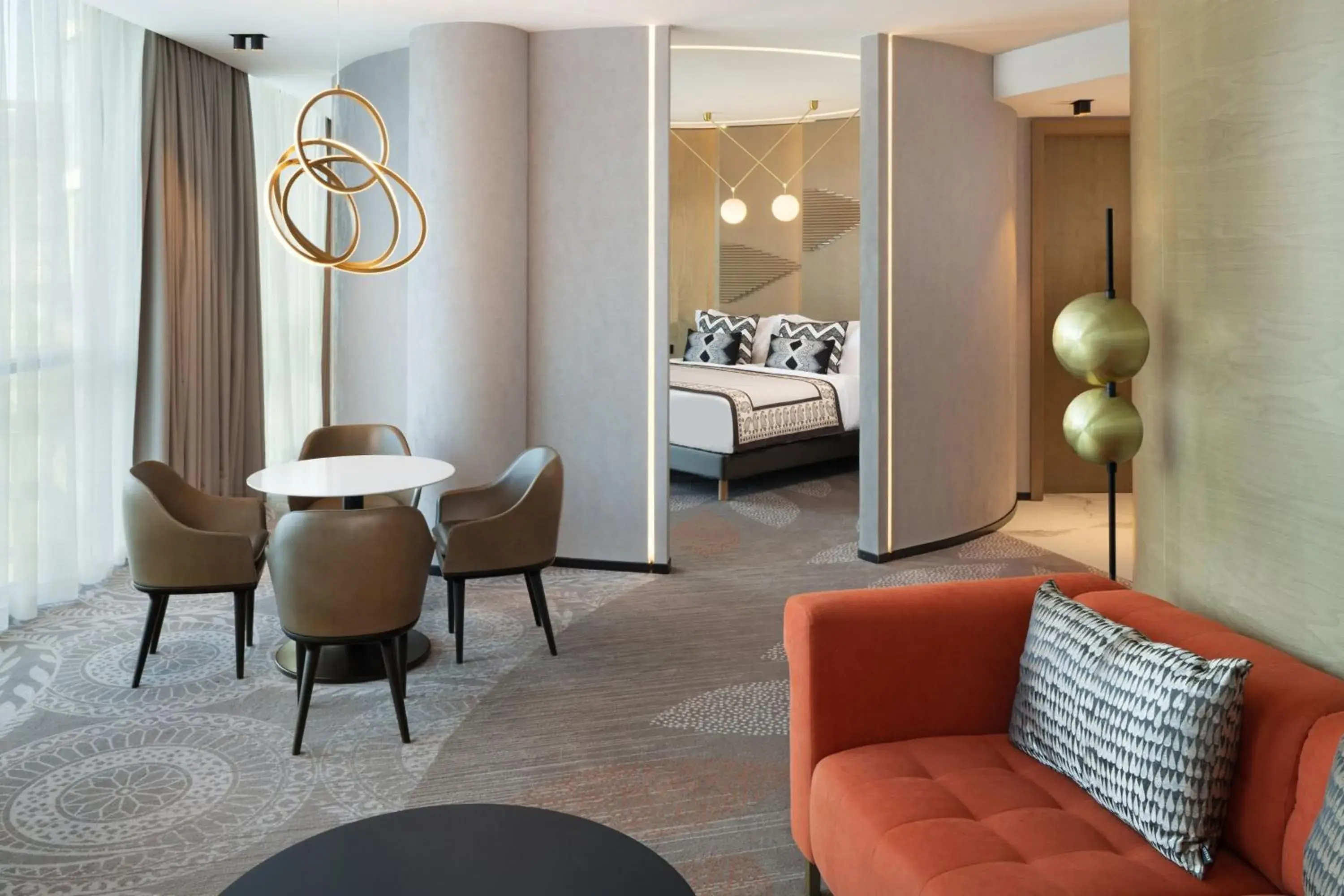 Junior King Suite with Executive Lounge Access in Paragraph Freedom Square, a Luxury Collection Hotel, Tbilisi Junior King Suite with Executive Lounge Access in Paragraph Freedom Square, a Luxury Collection Hotel, Tbilisi