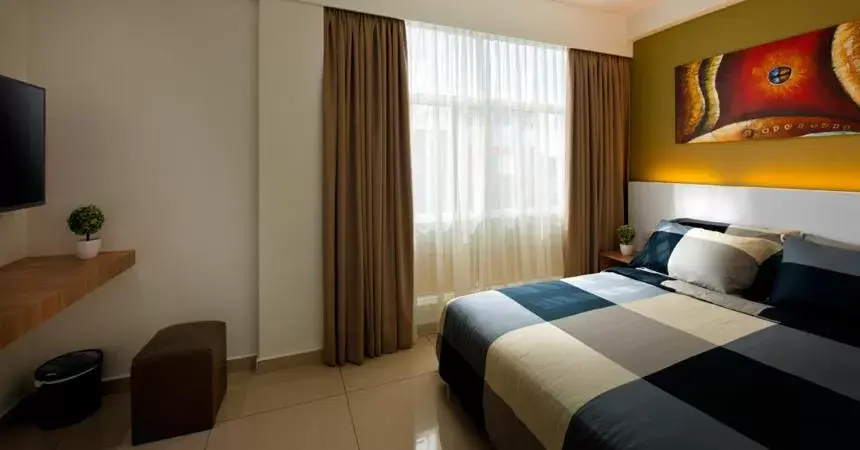 Bed in Rivero Boutique Hotel Melaka