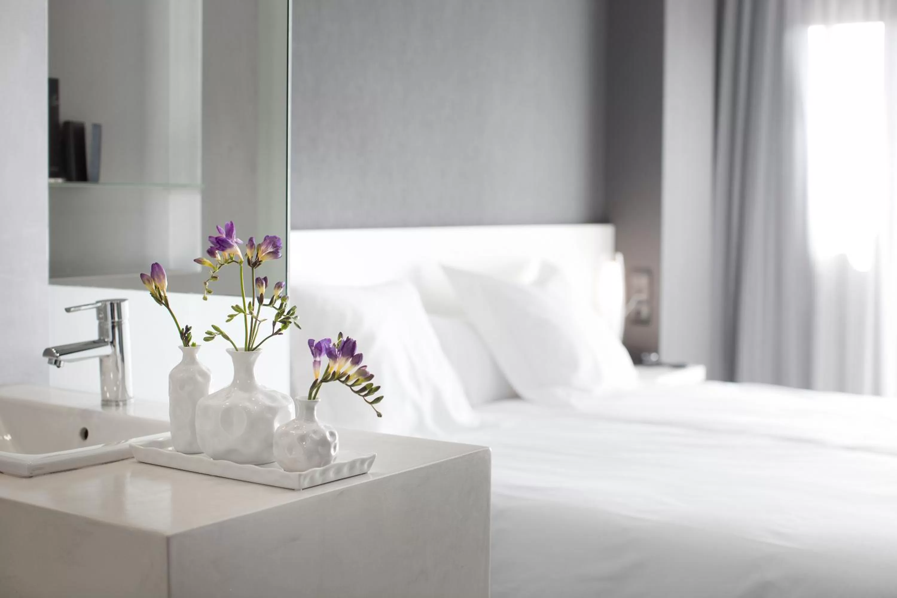 Decorative detail, Bed in Hotel MasMonzon