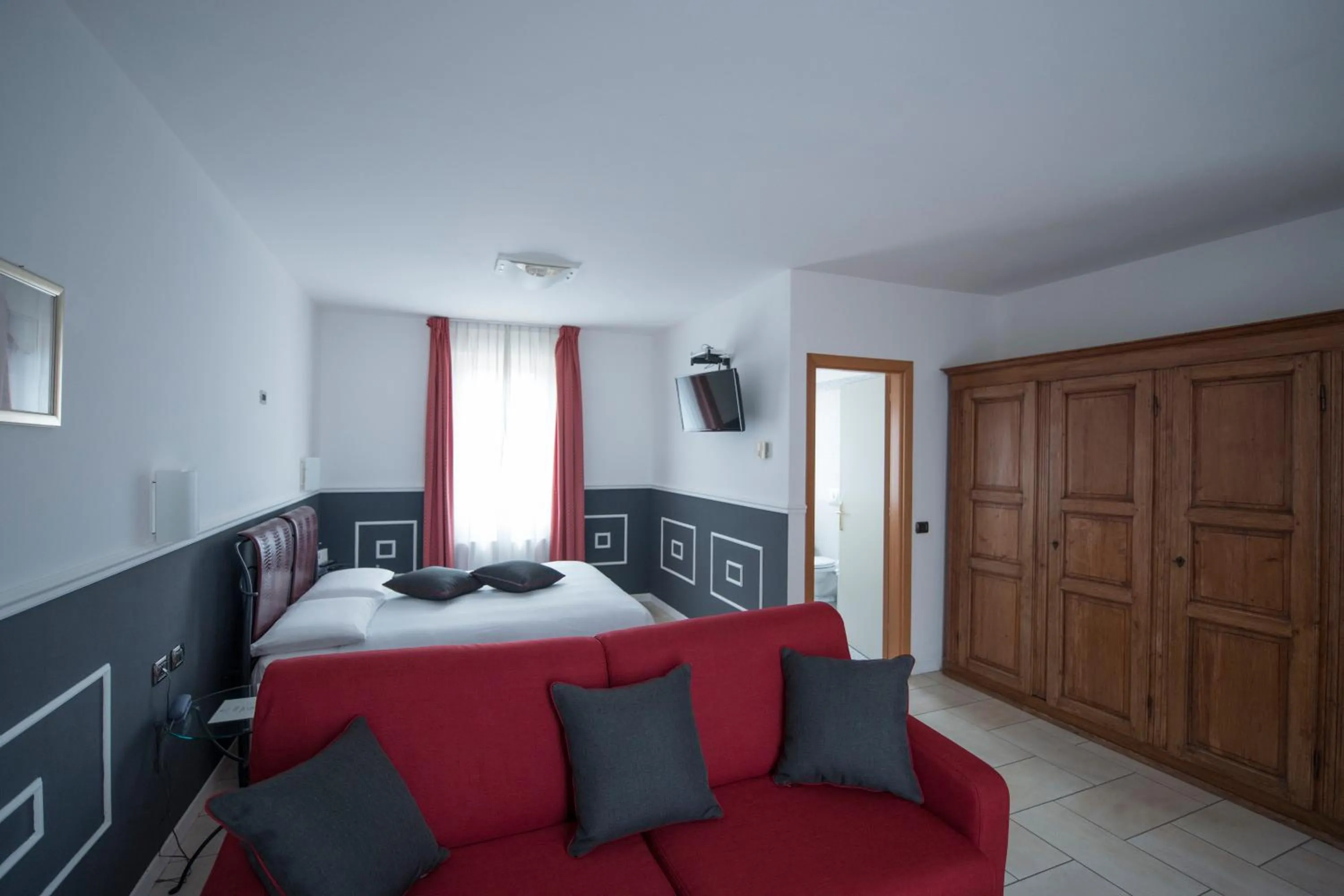 Day, Bed in Hotel Villa Colico