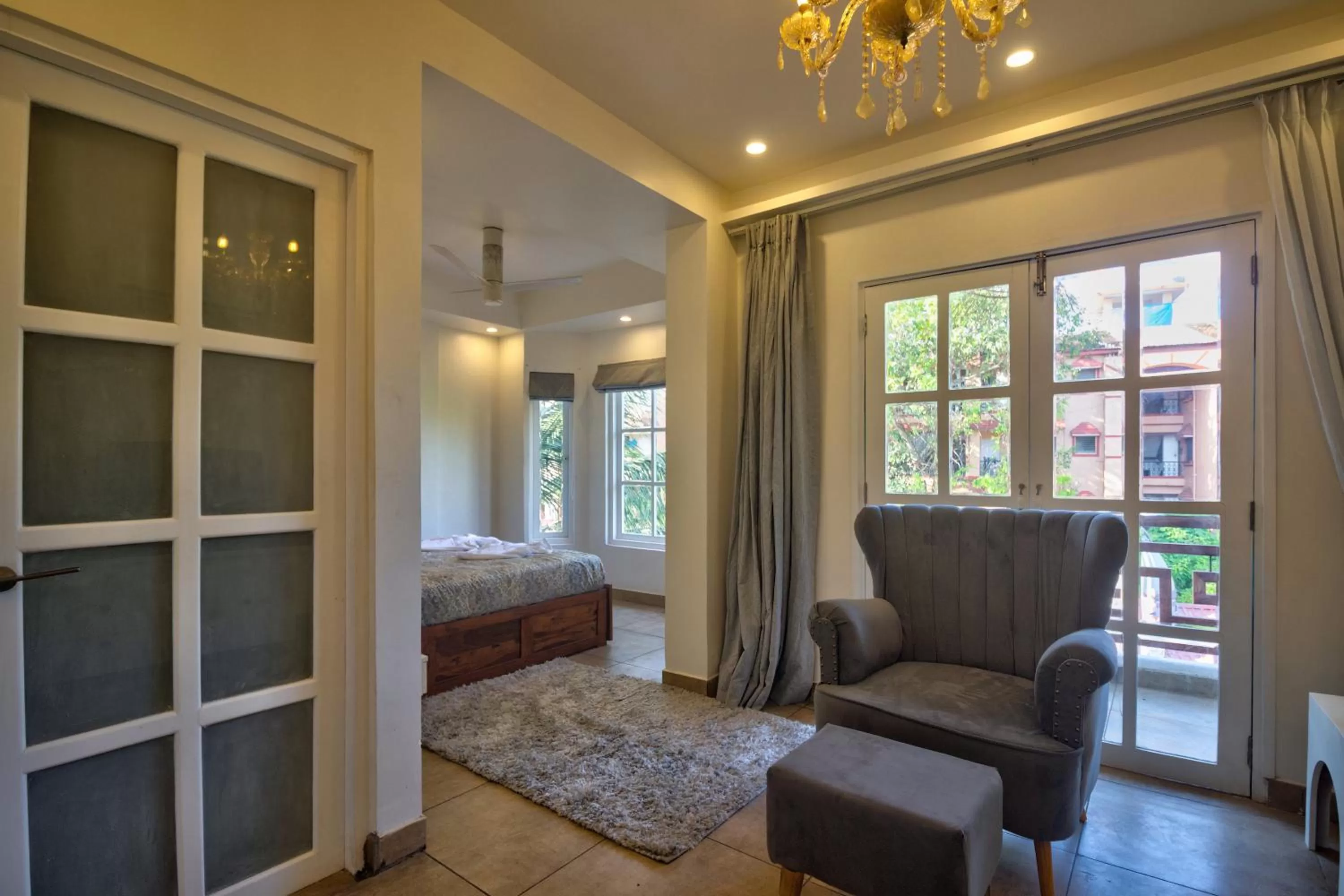 Living room in Pajaros Blu