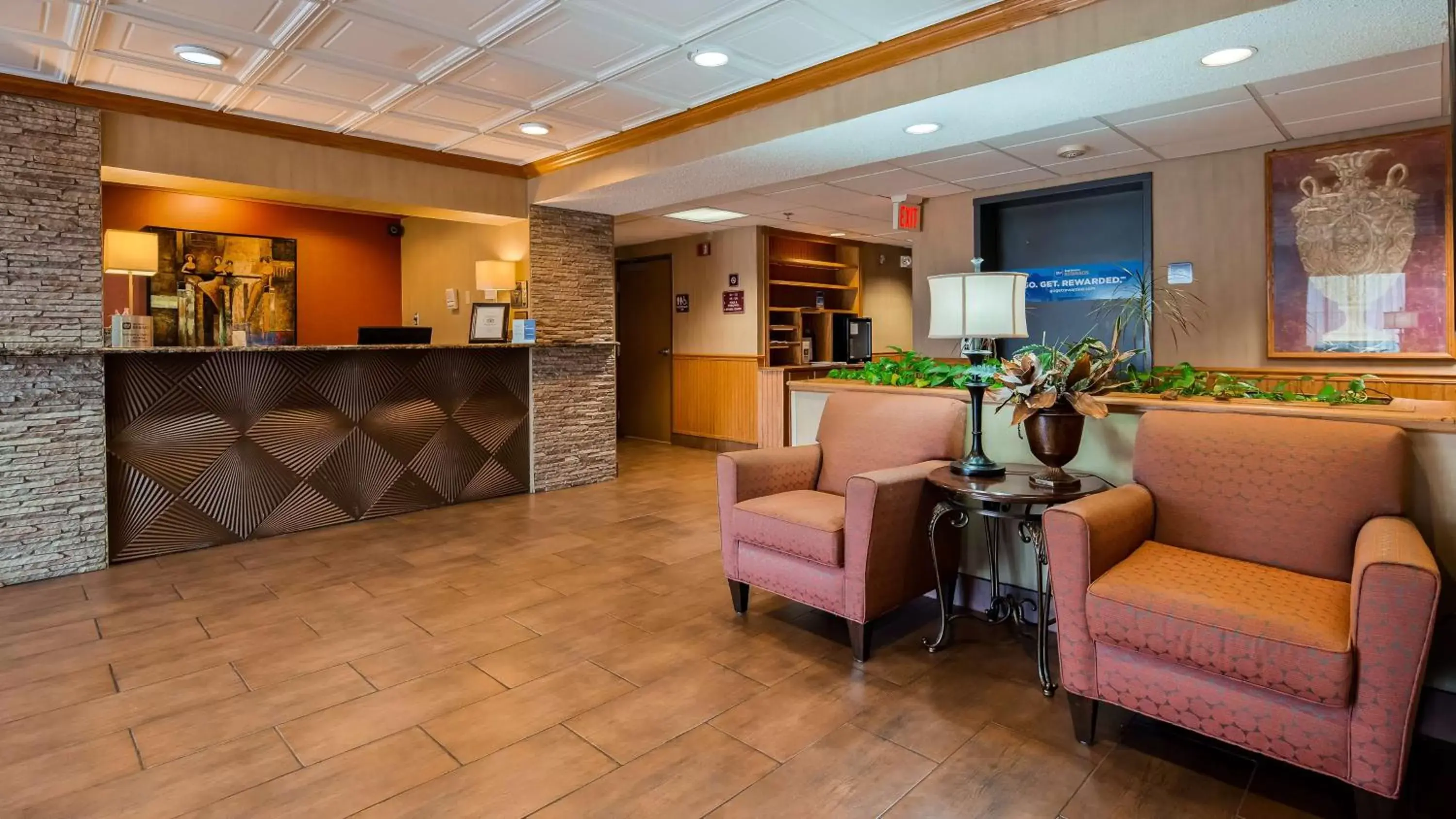 Lobby or reception, Lobby/Reception in Best Western Marion Hotel