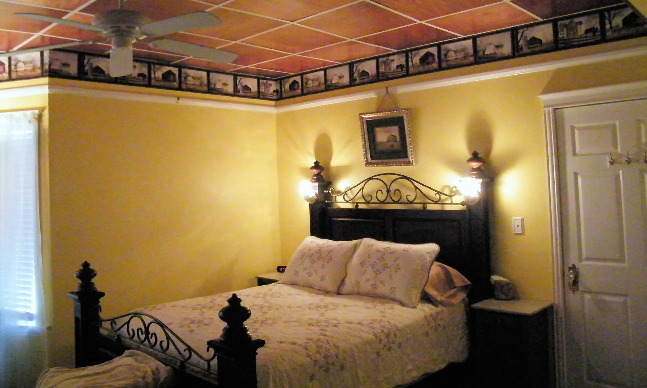 Bed in Book Nook Inn