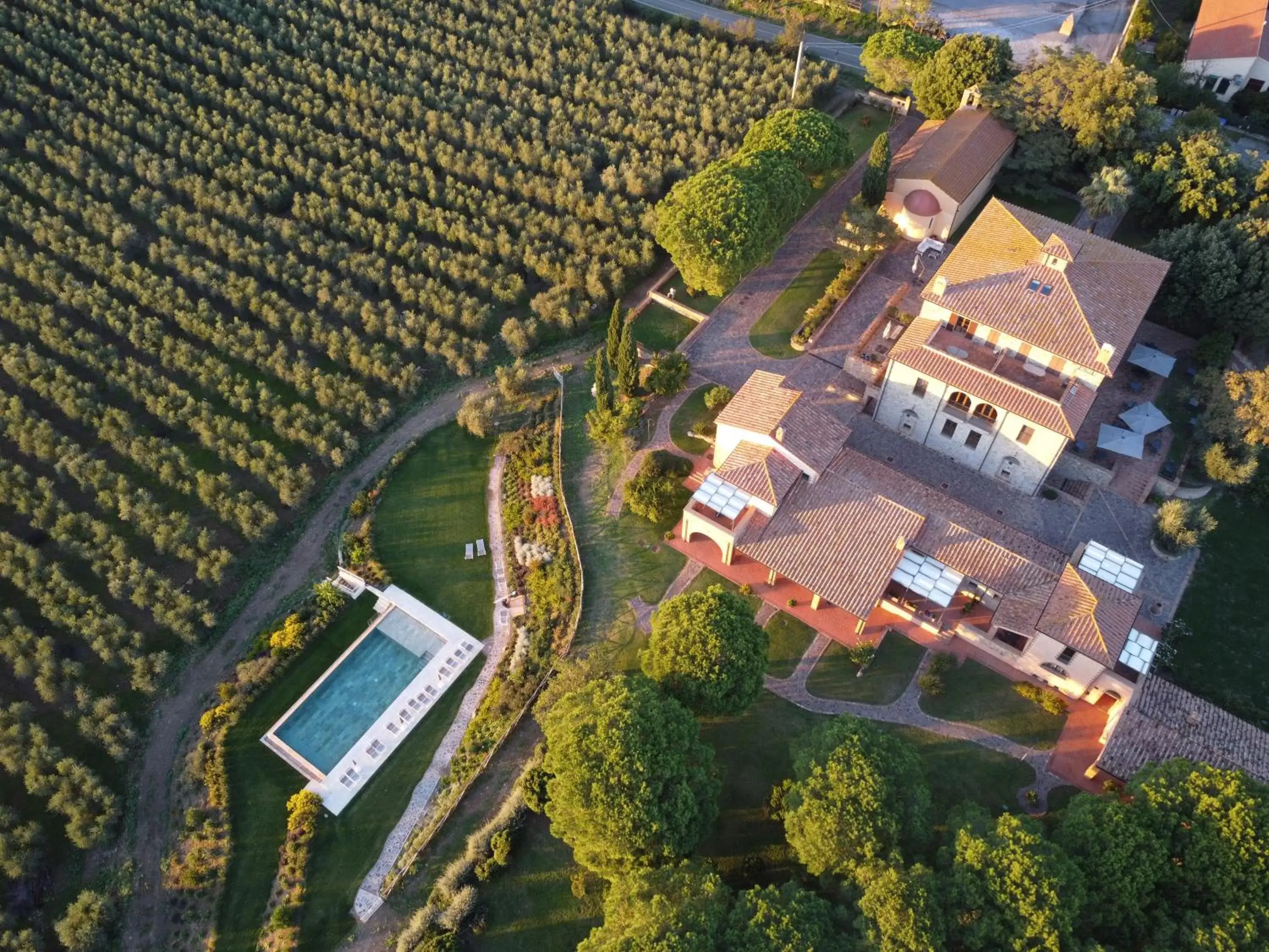 Garden, Bird's-eye View in Villa Preselle Country Resort
