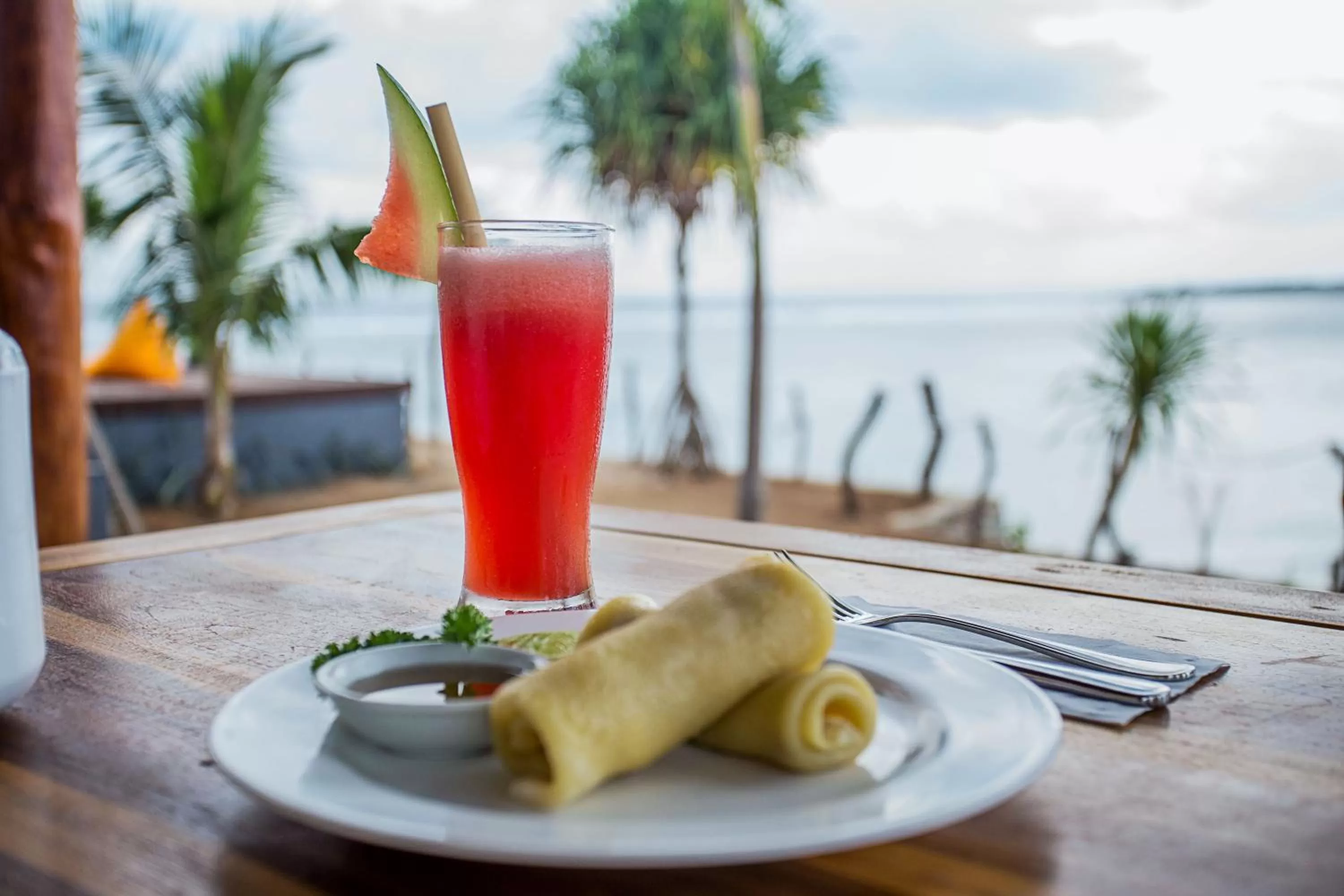 Breakfast in Nusa Veranda Sunset Villas & Restaurant