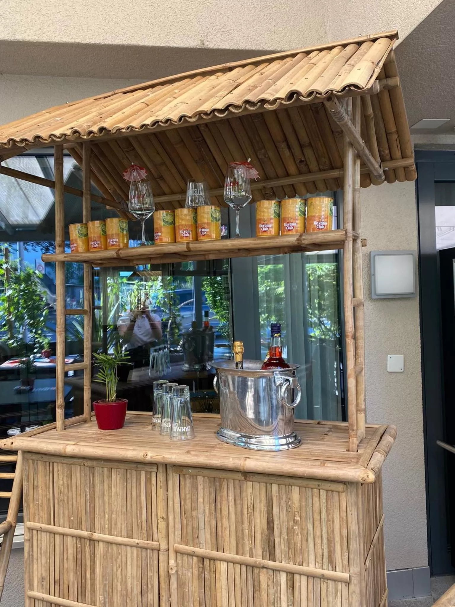 Balcony/Terrace in Hotel Hecht
