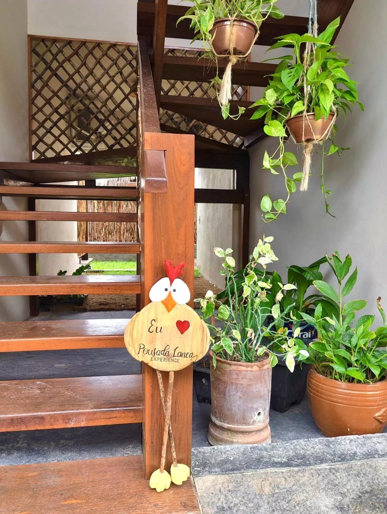 Decorative detail in Pousada Lanea Experience