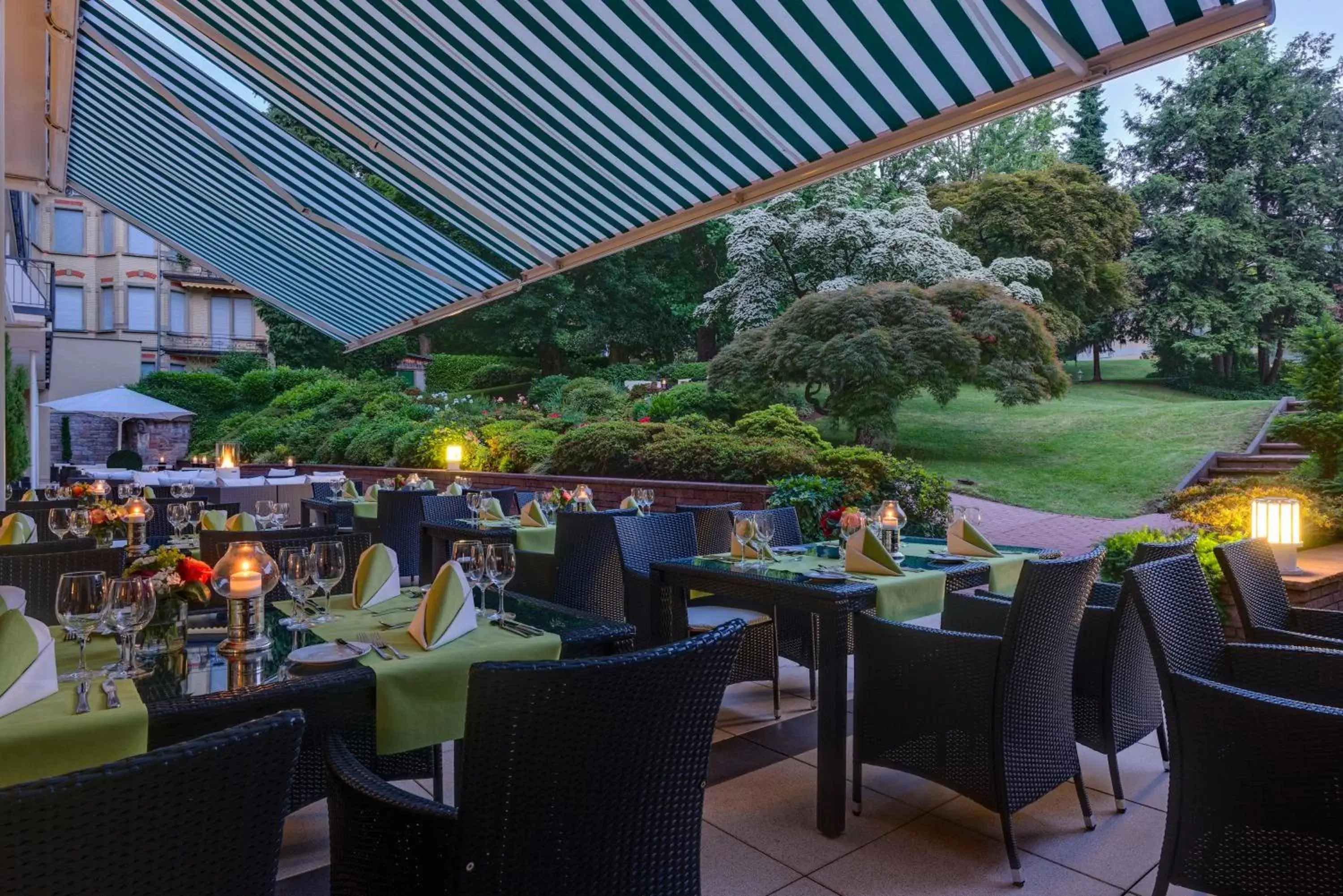 Garden, Restaurant/Places to Eat in Hotel am Sophienpark