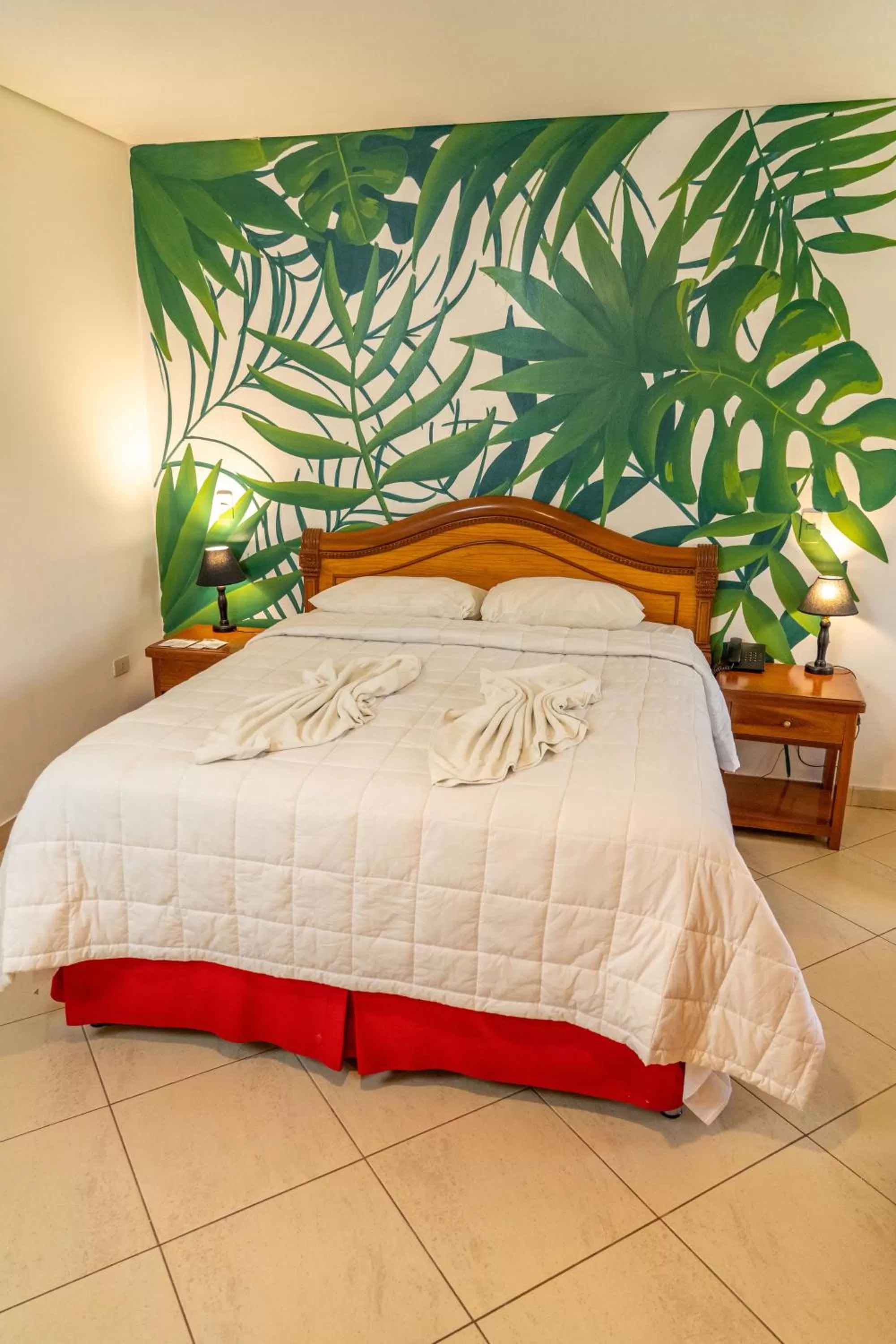 Bed in Los Lagos Resort Hotel