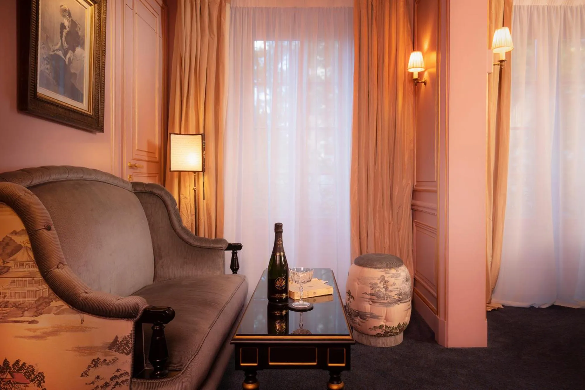 Living room in Maison Proust, Hotel & Spa La Mer