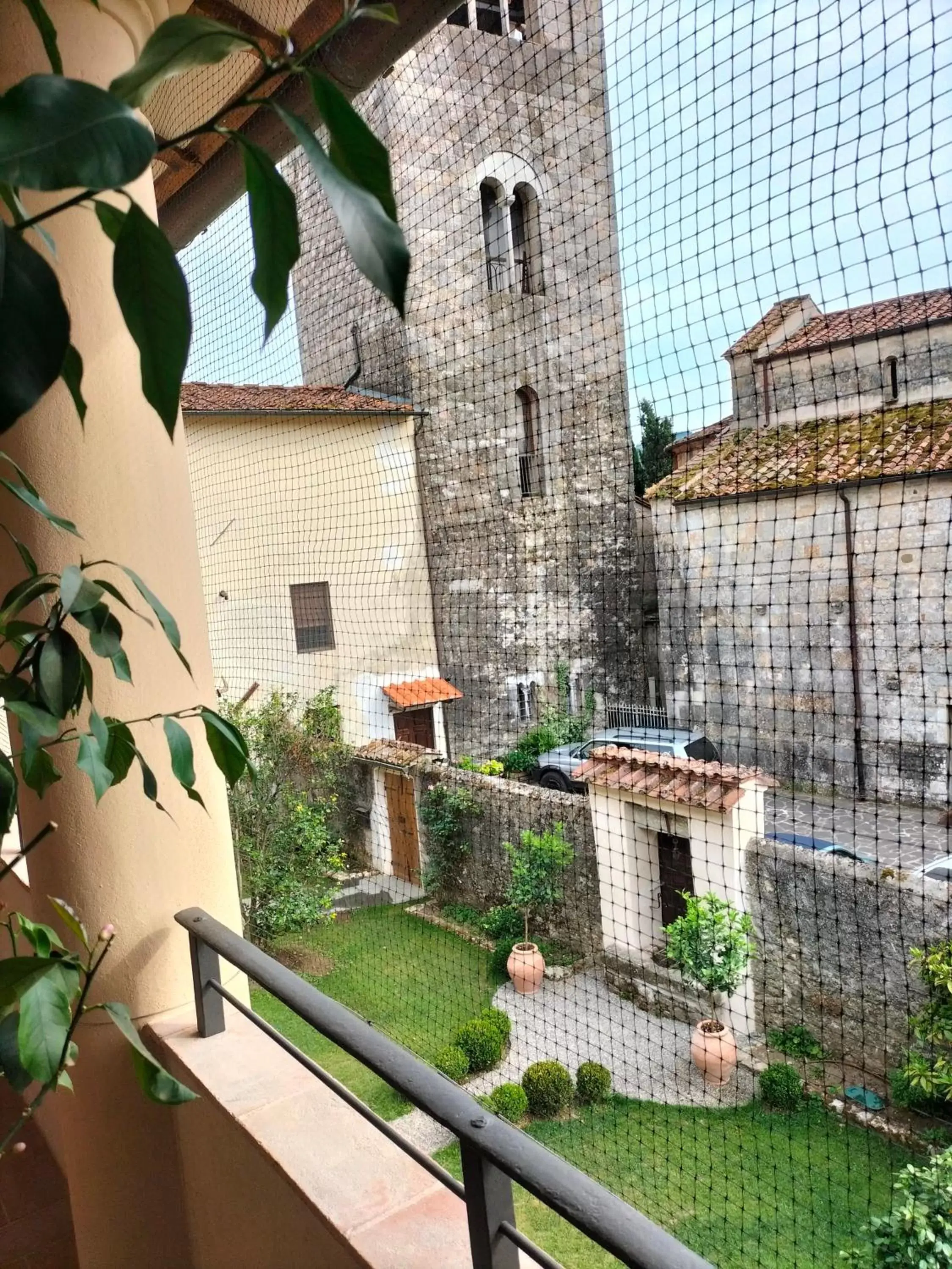 Balcony/Terrace in Badia Giulia Prestigious Historical B&B
