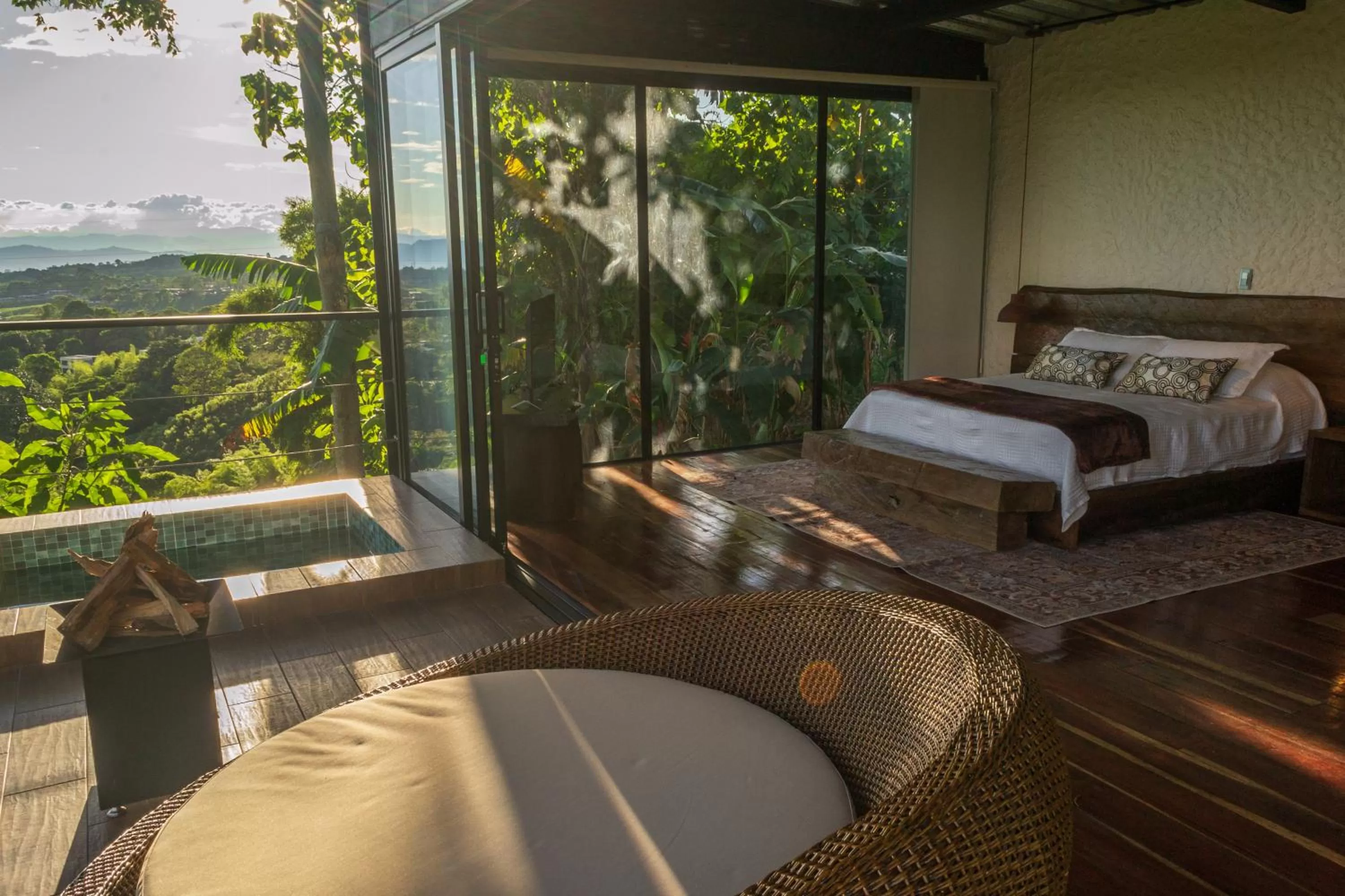 Bed in El Edén Country hotel y Club Residencial