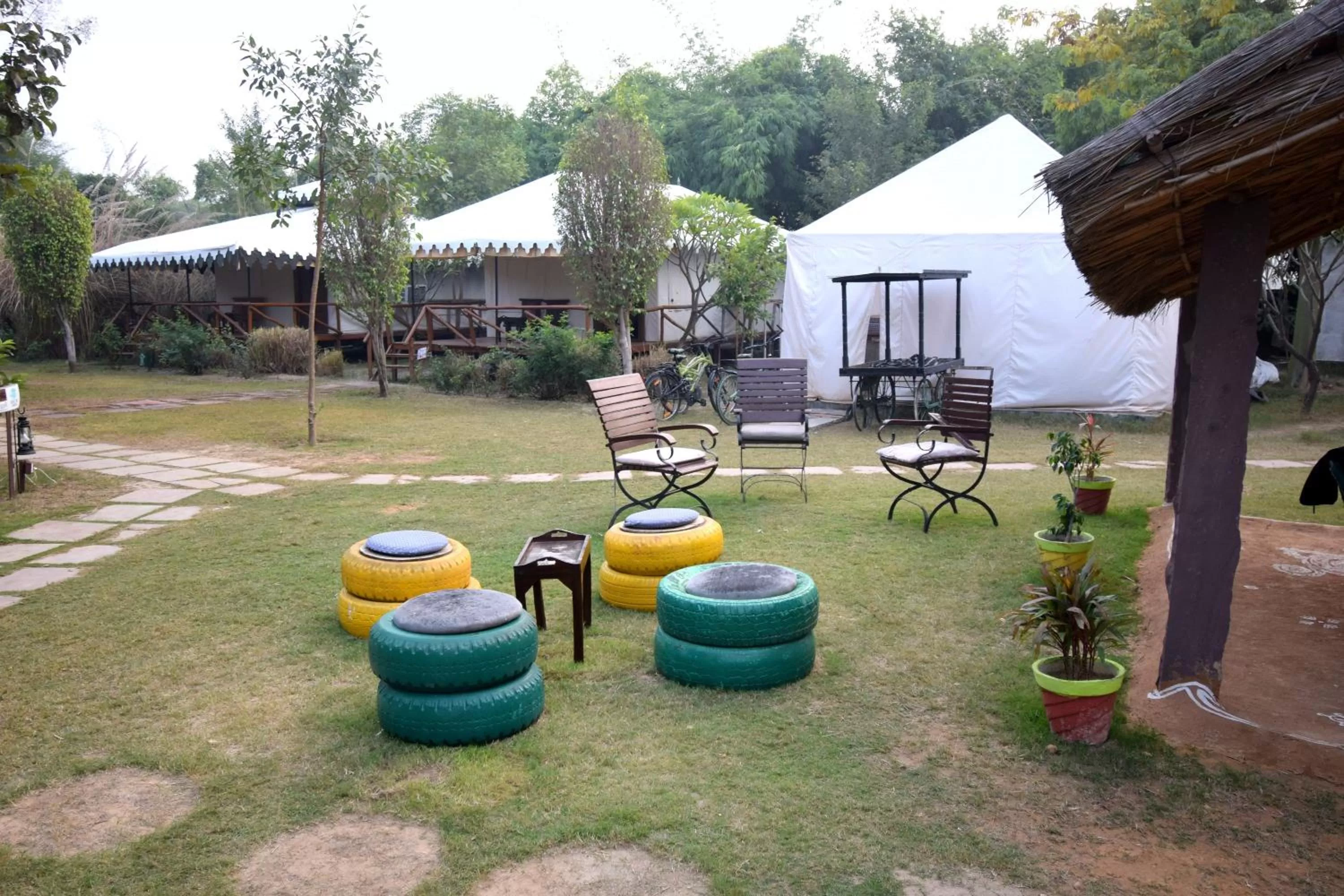 Children play ground in Sultan Bagh Resort by The Sky Imperial