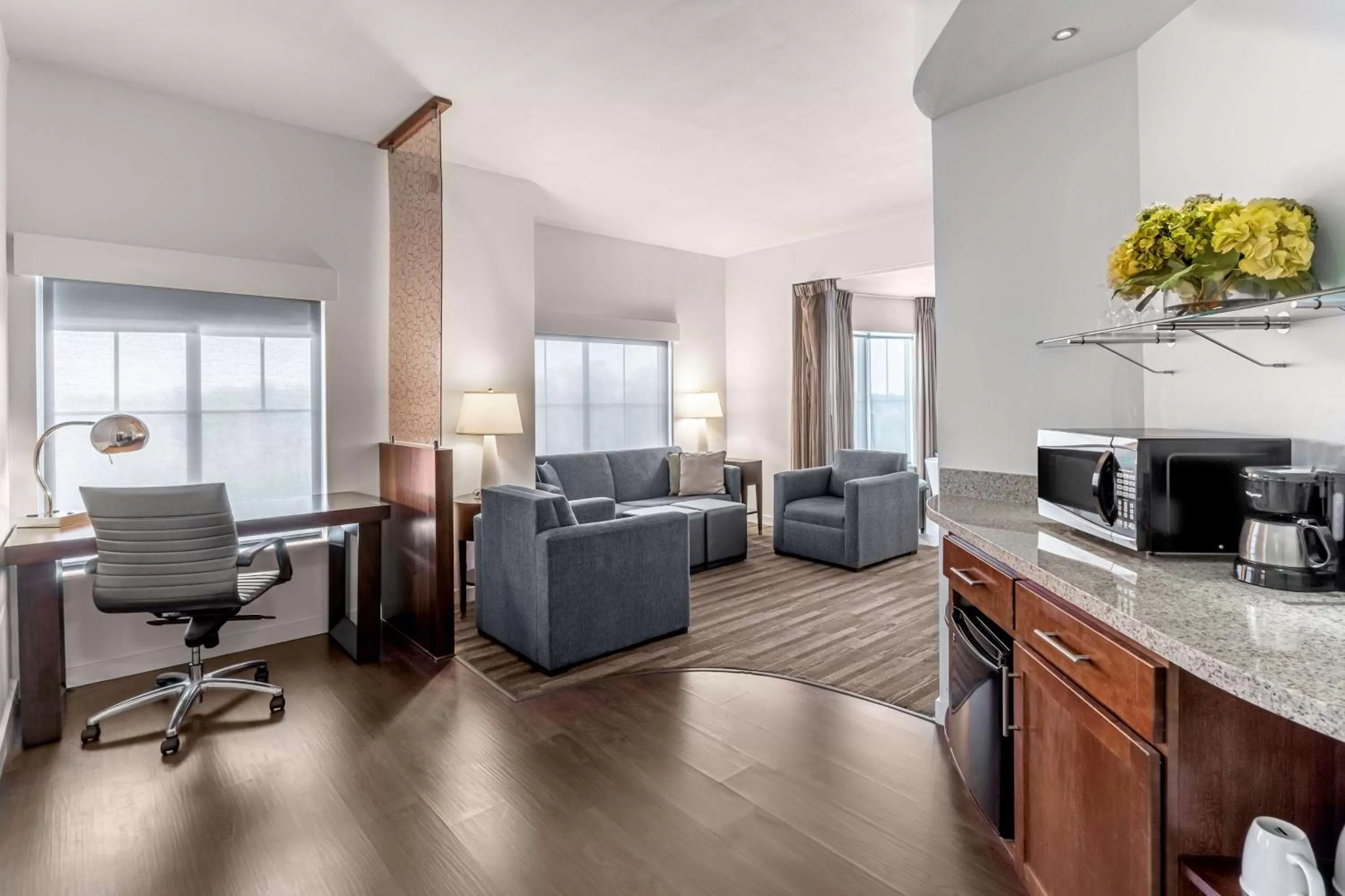 Photo of the whole room in Hyatt House Richmond - Short Pump