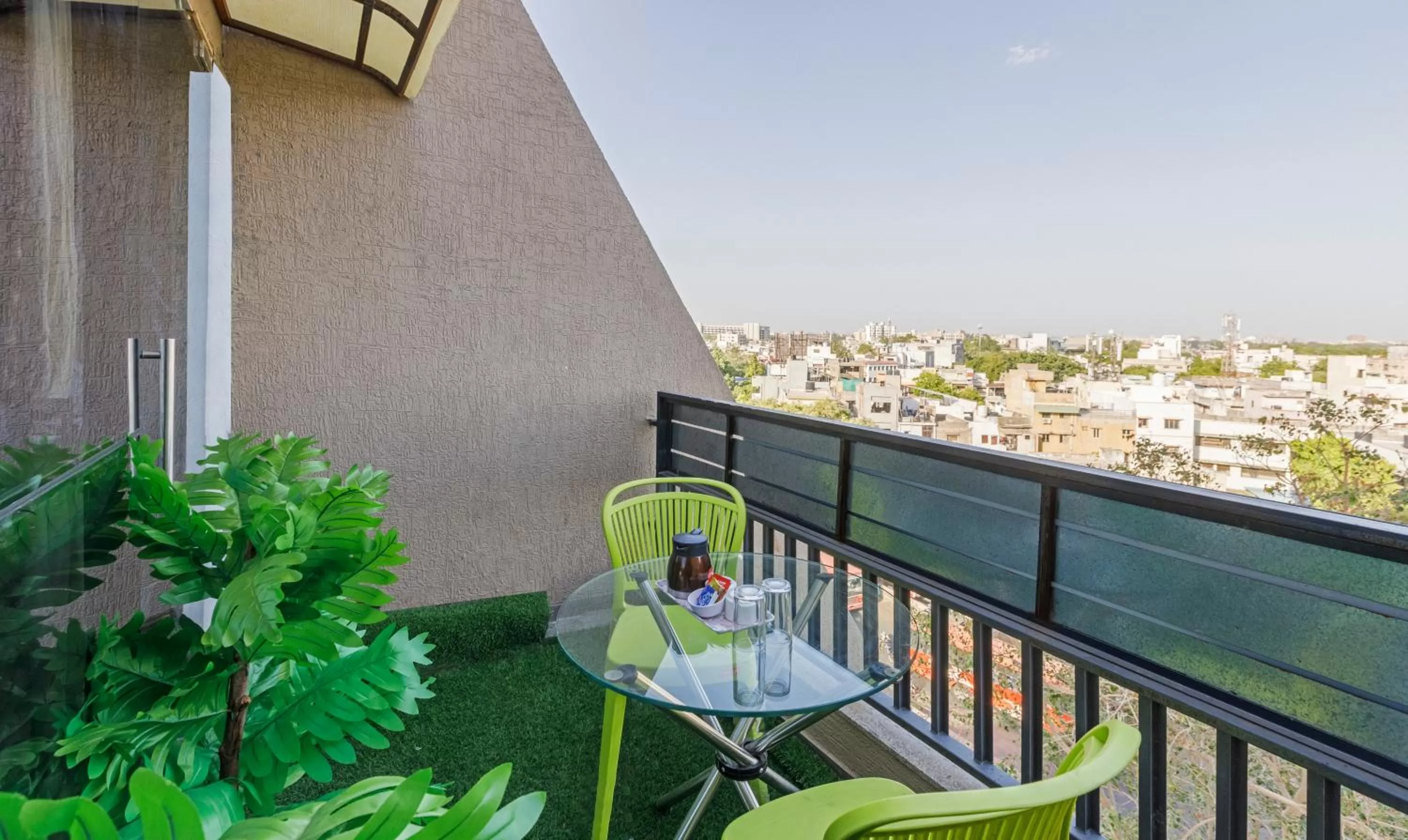 Balcony/Terrace in Treebo Prince Plaza