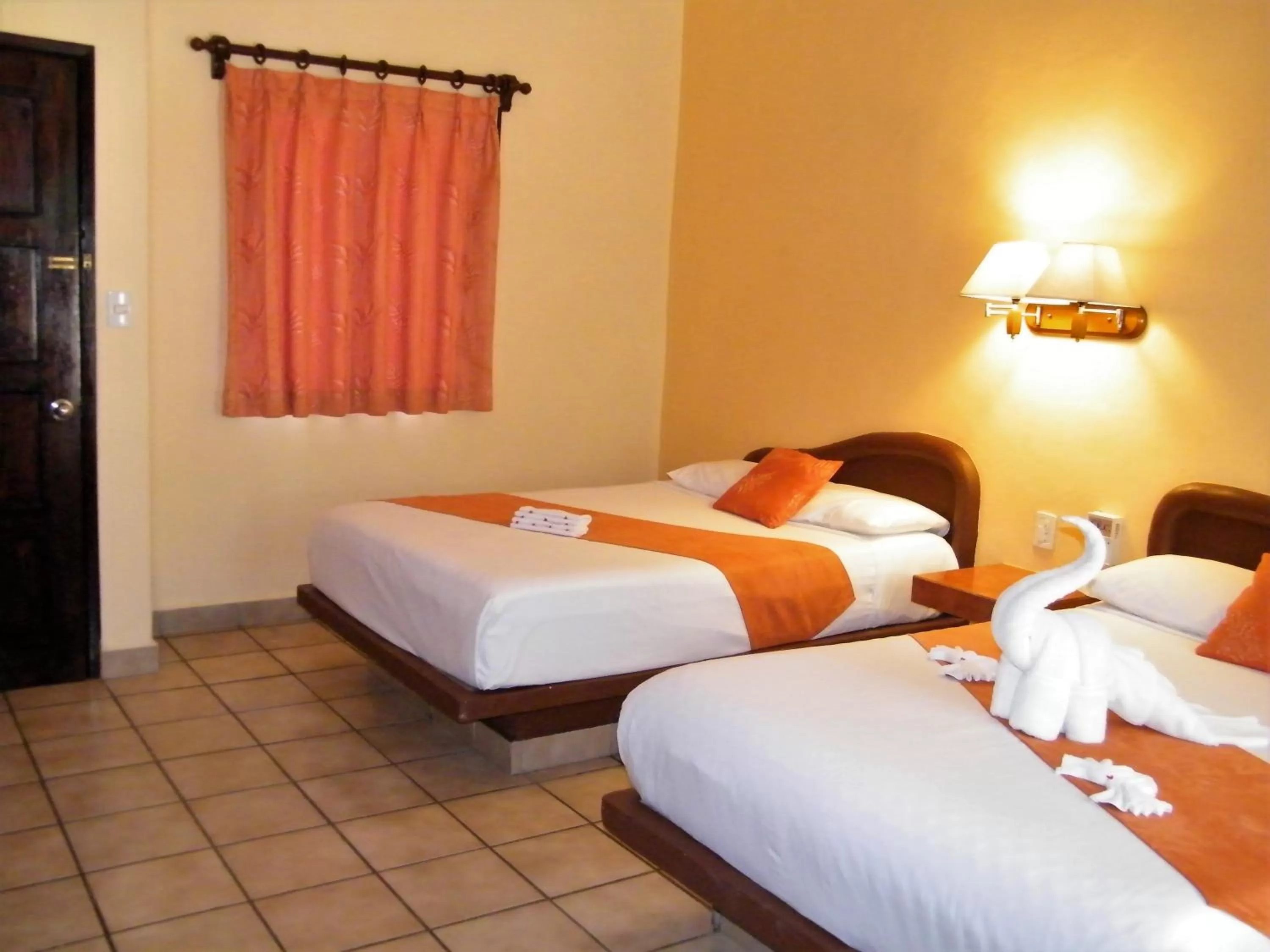 Decorative detail, Bed in Hotel LunaSol