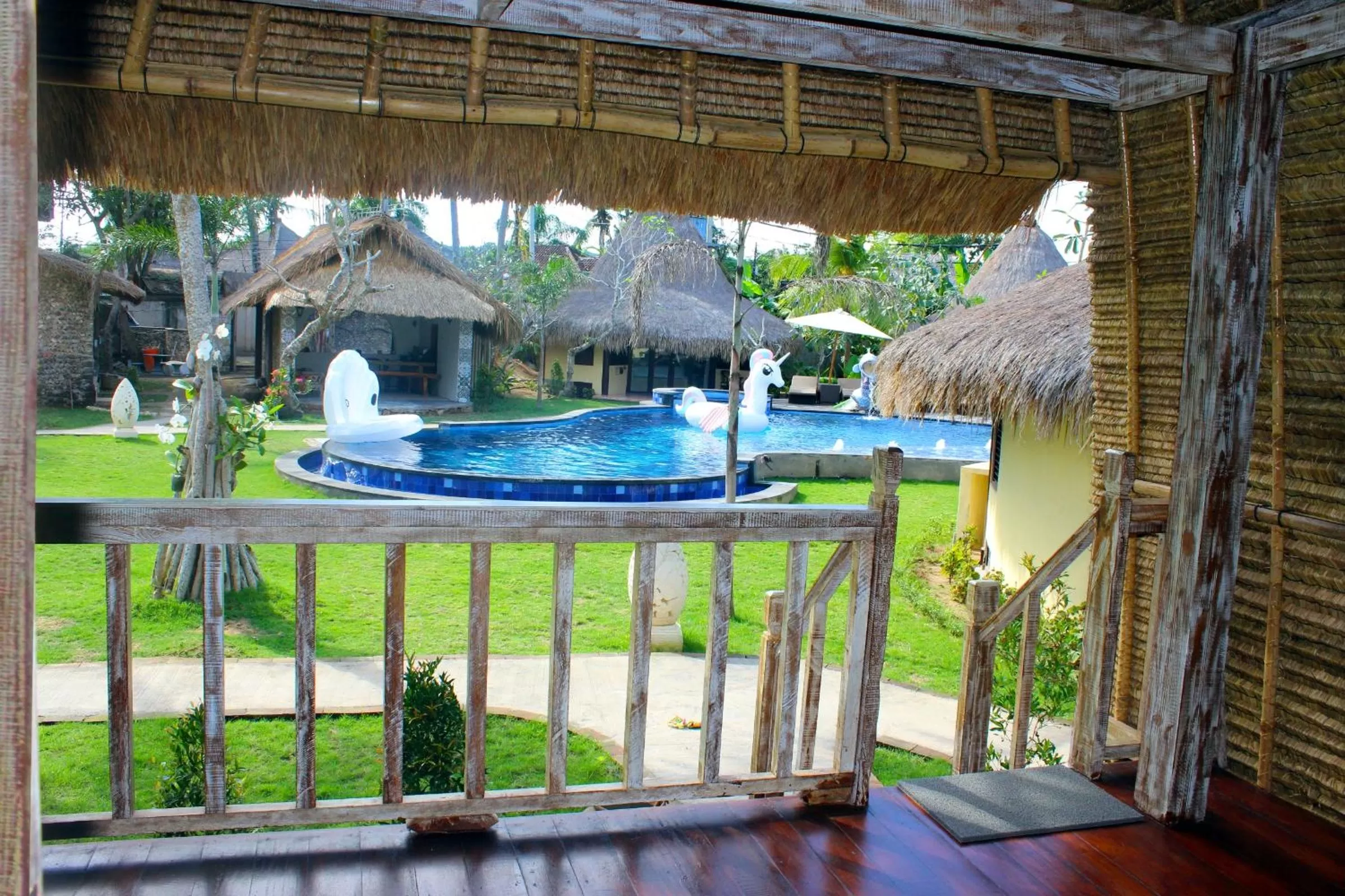Balcony/Terrace in Sanghyang Bay Villas