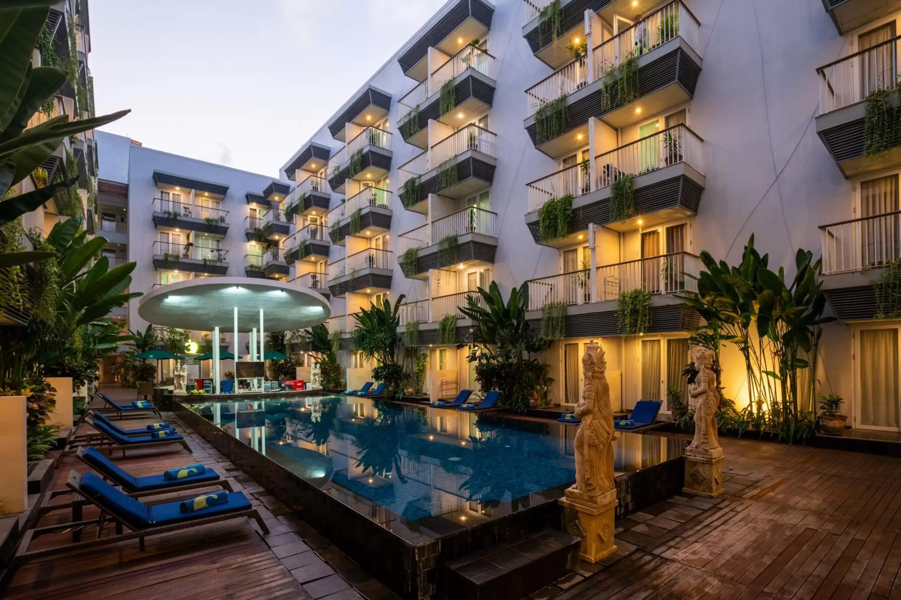 Property building, Swimming Pool in EDEN Hotel Kuta Bali