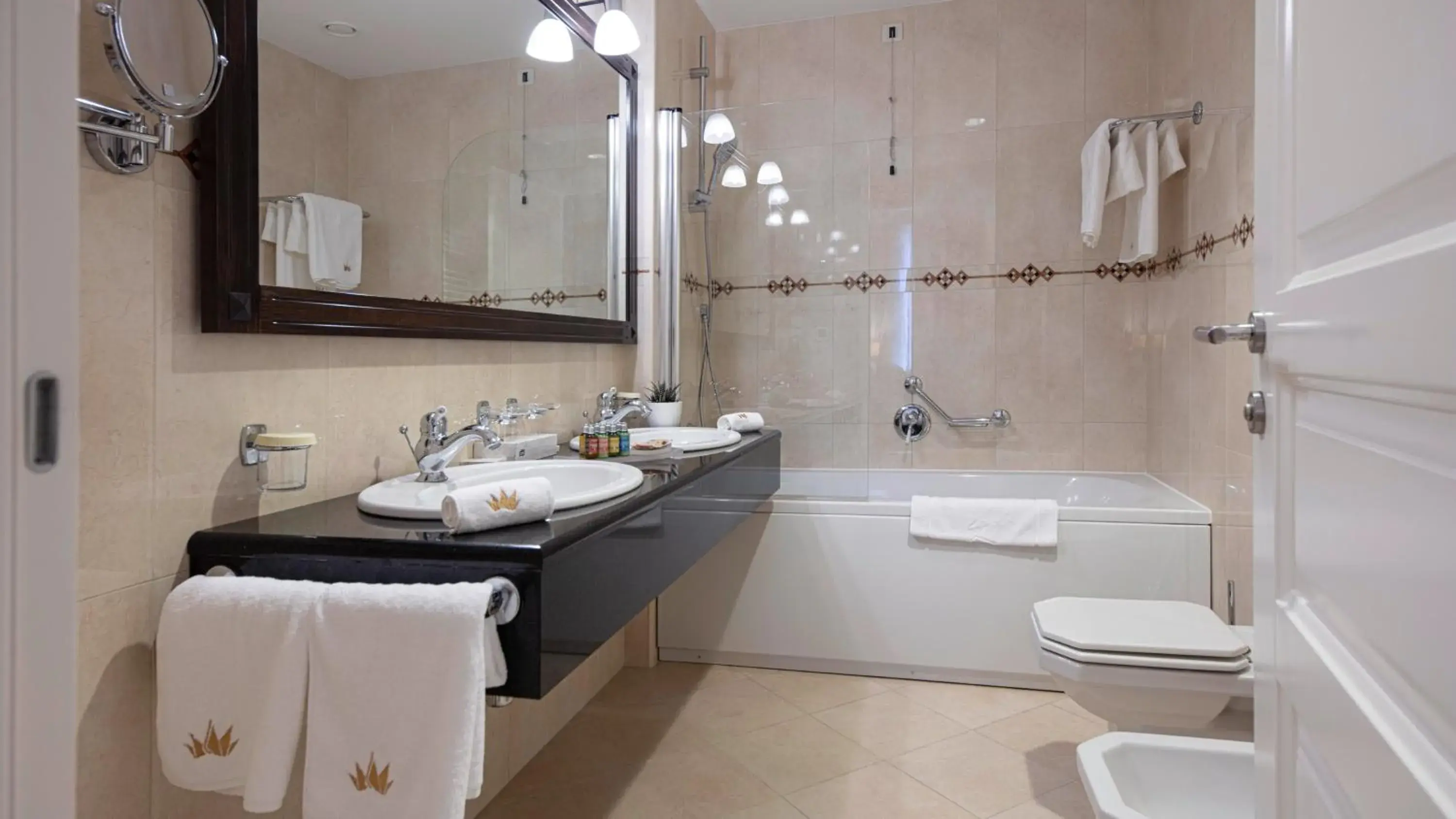 Bathroom in Royal Princess Hotel