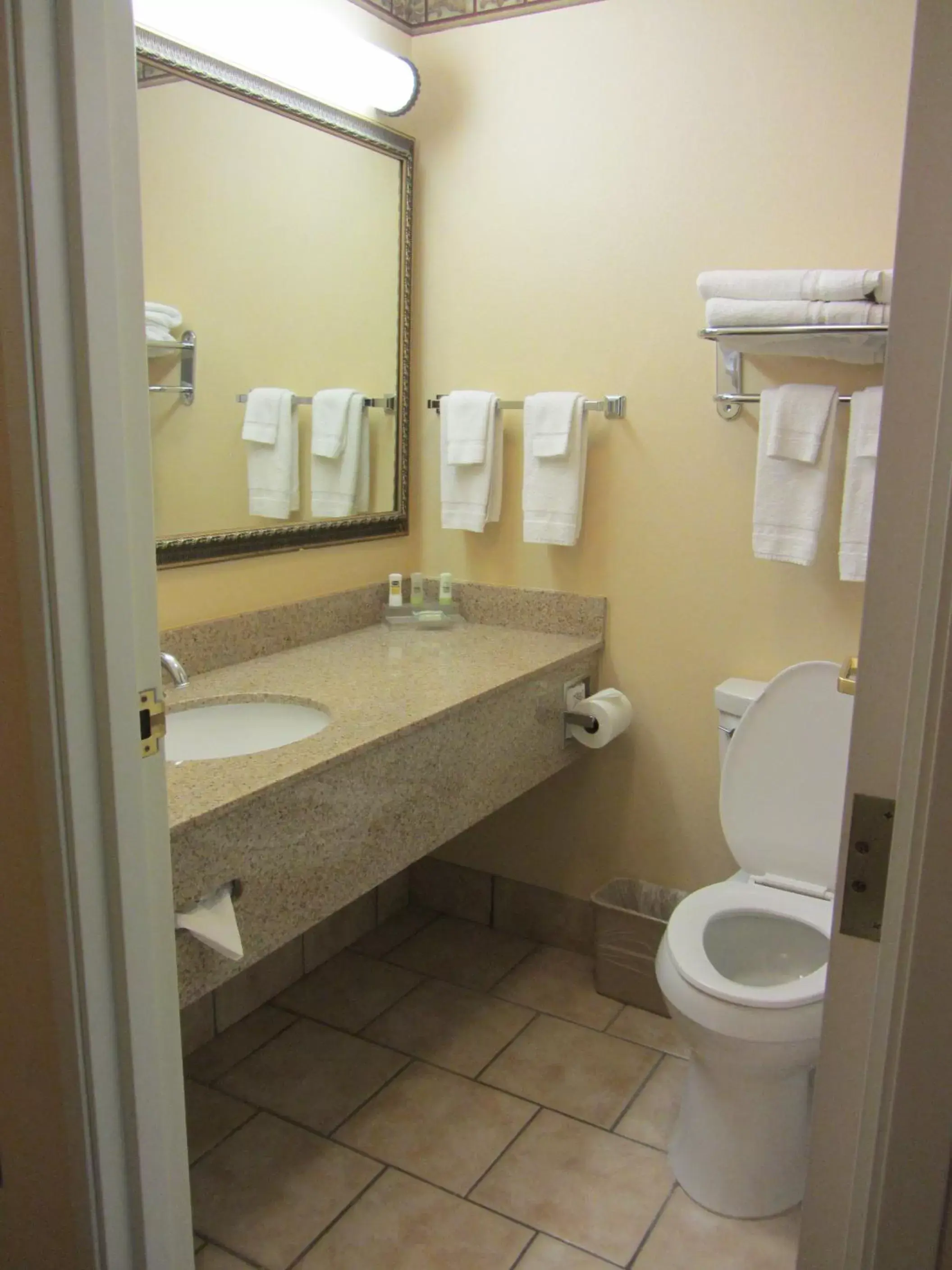 Bathroom in Country Inn & Suites by Radisson, Amarillo I-40 West, TX