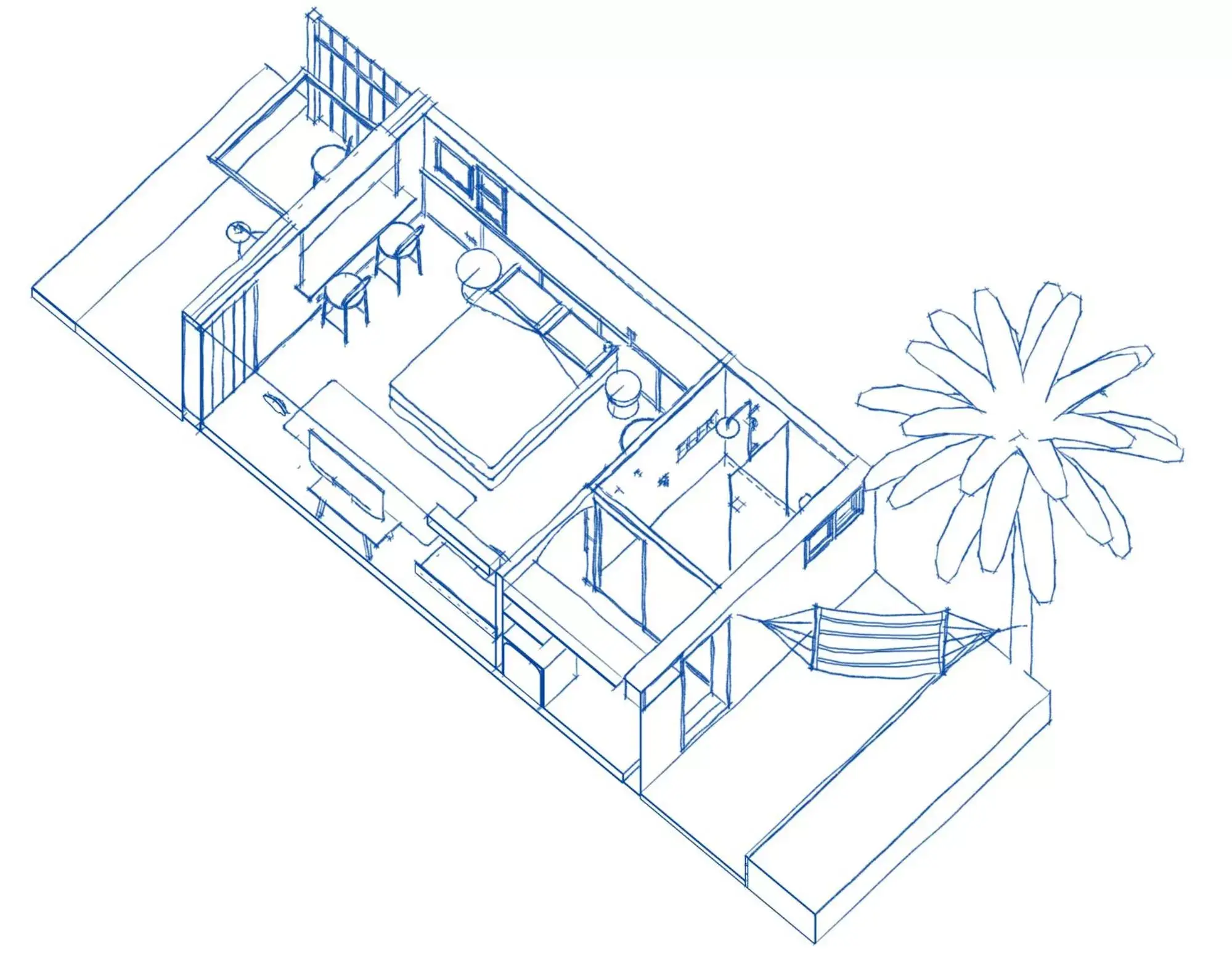 Superior Queen Room in The Blue Water Motel Superior Queen Room in The Blue Water Motel