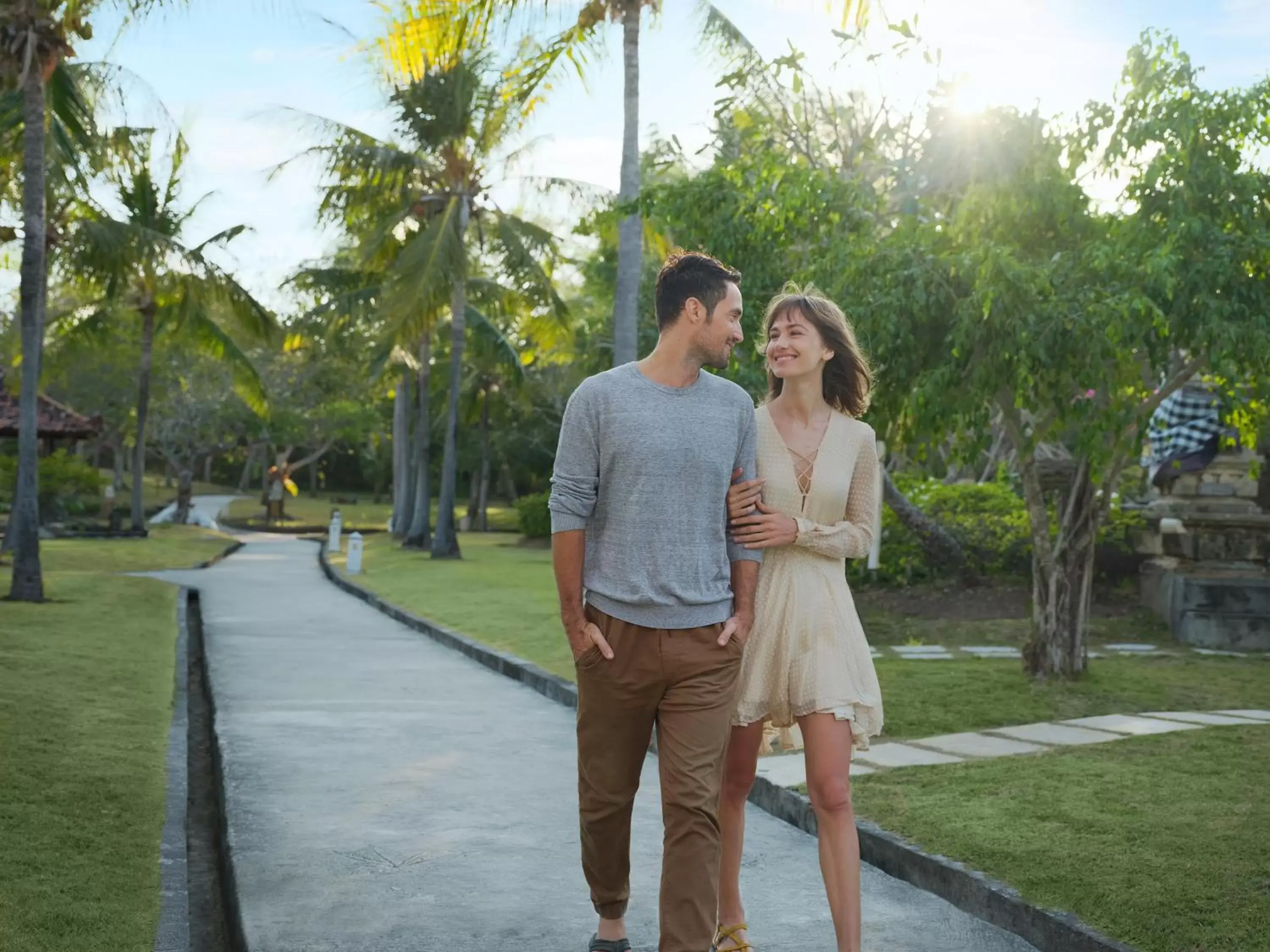 Garden view in Mimpi Resort Menjangan Garden view in Mimpi Resort Menjangan