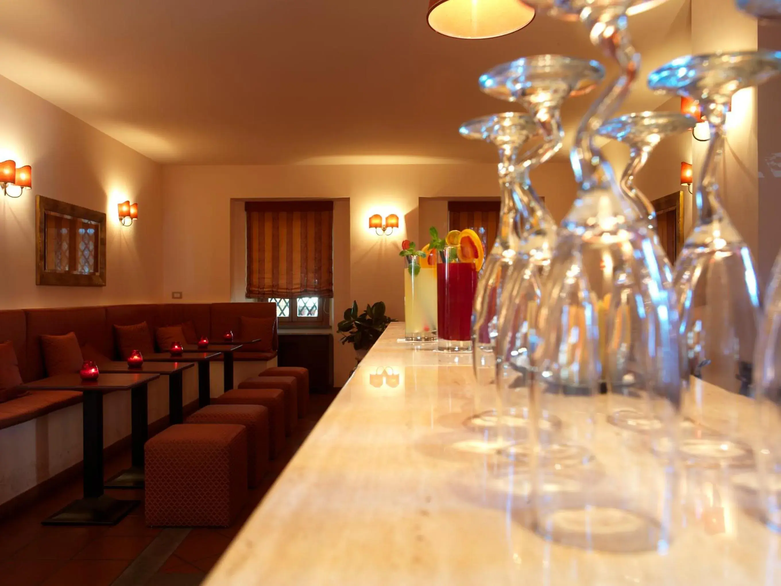 Lounge or bar, Restaurant/Places to Eat in Hotel Perusia La Villa