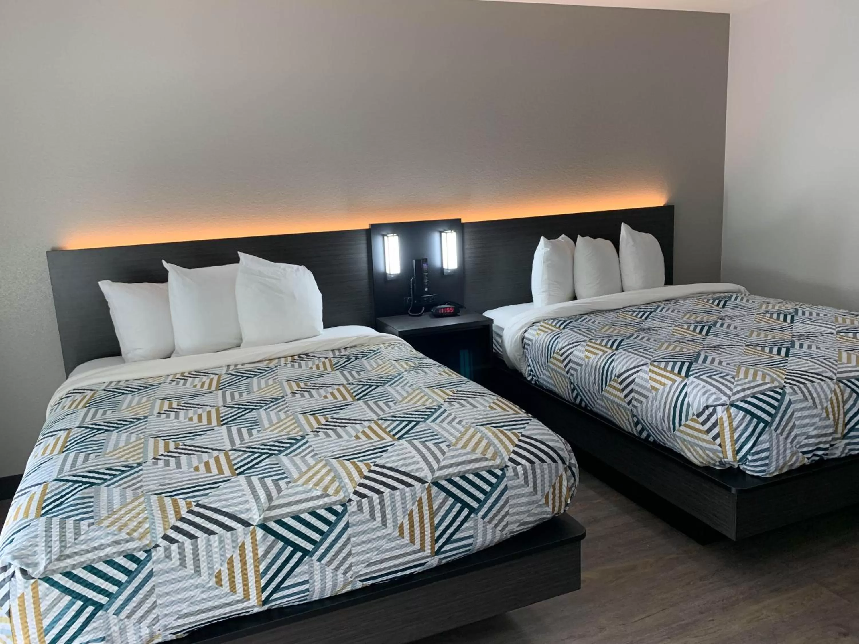 Bed in Studio 6 Hobbs NM Event Center