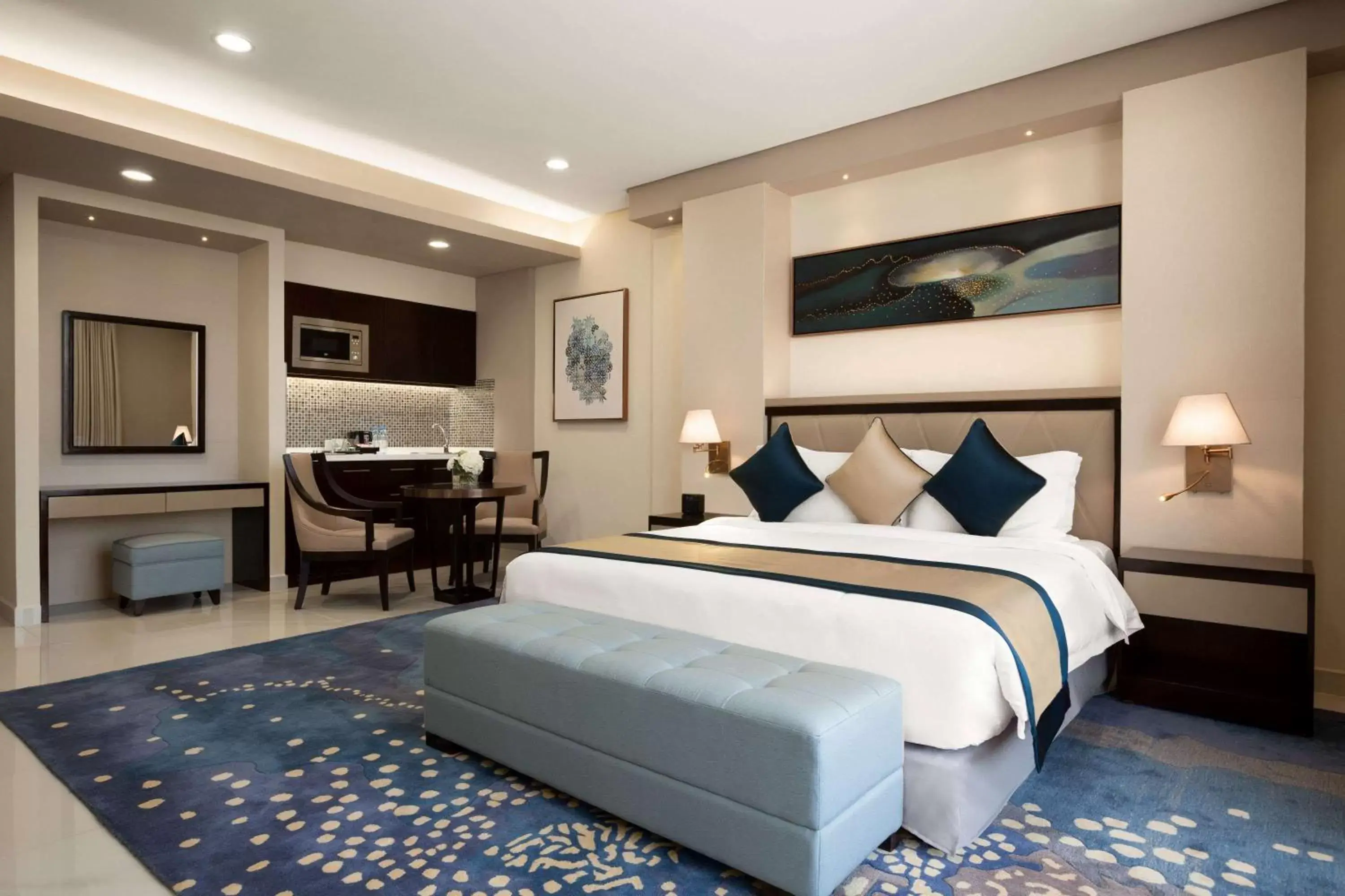 Photo of the whole room, Bed in Wyndham Garden Manama