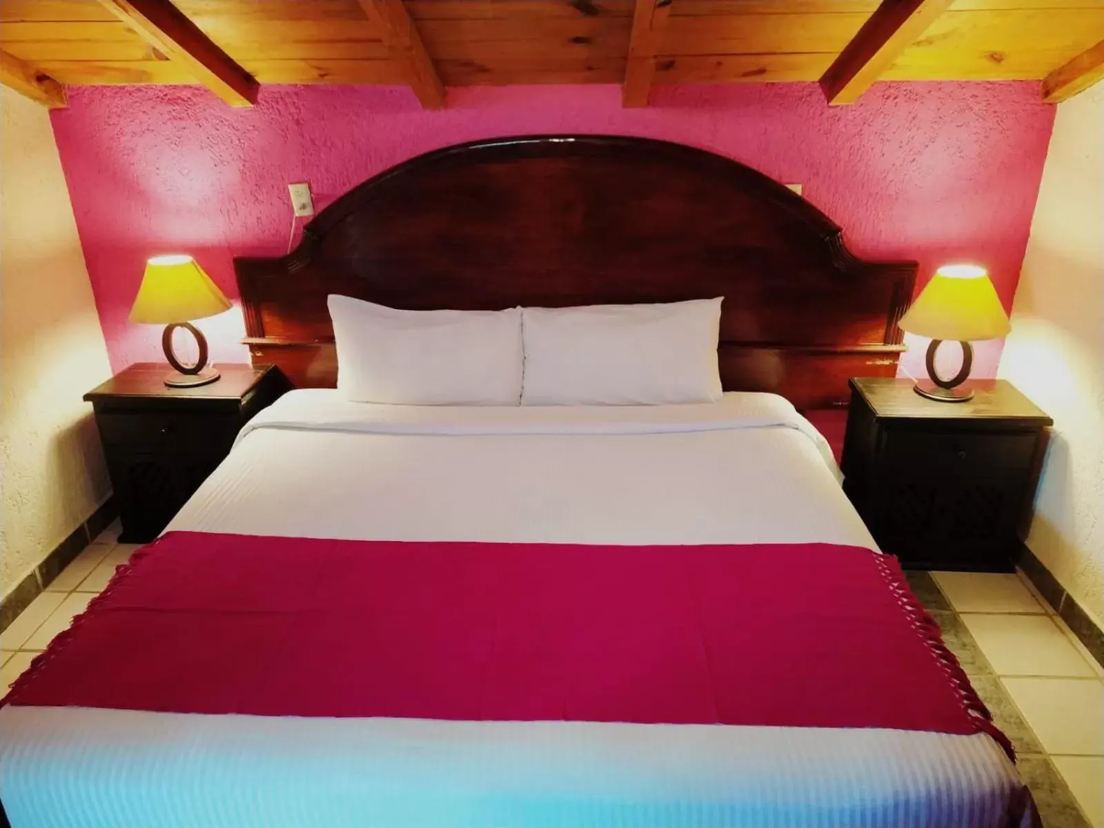 Bed in Hotel Antigua