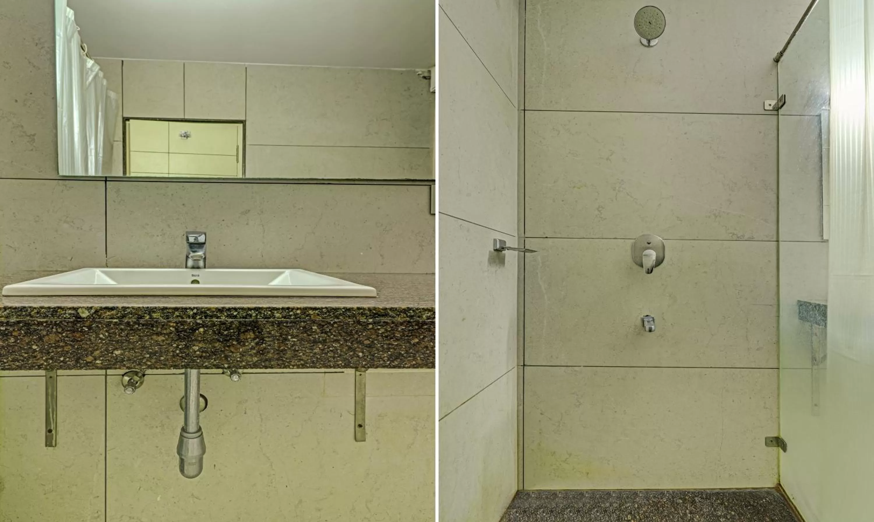 Bathroom in Treebo Seaesta RK Beach