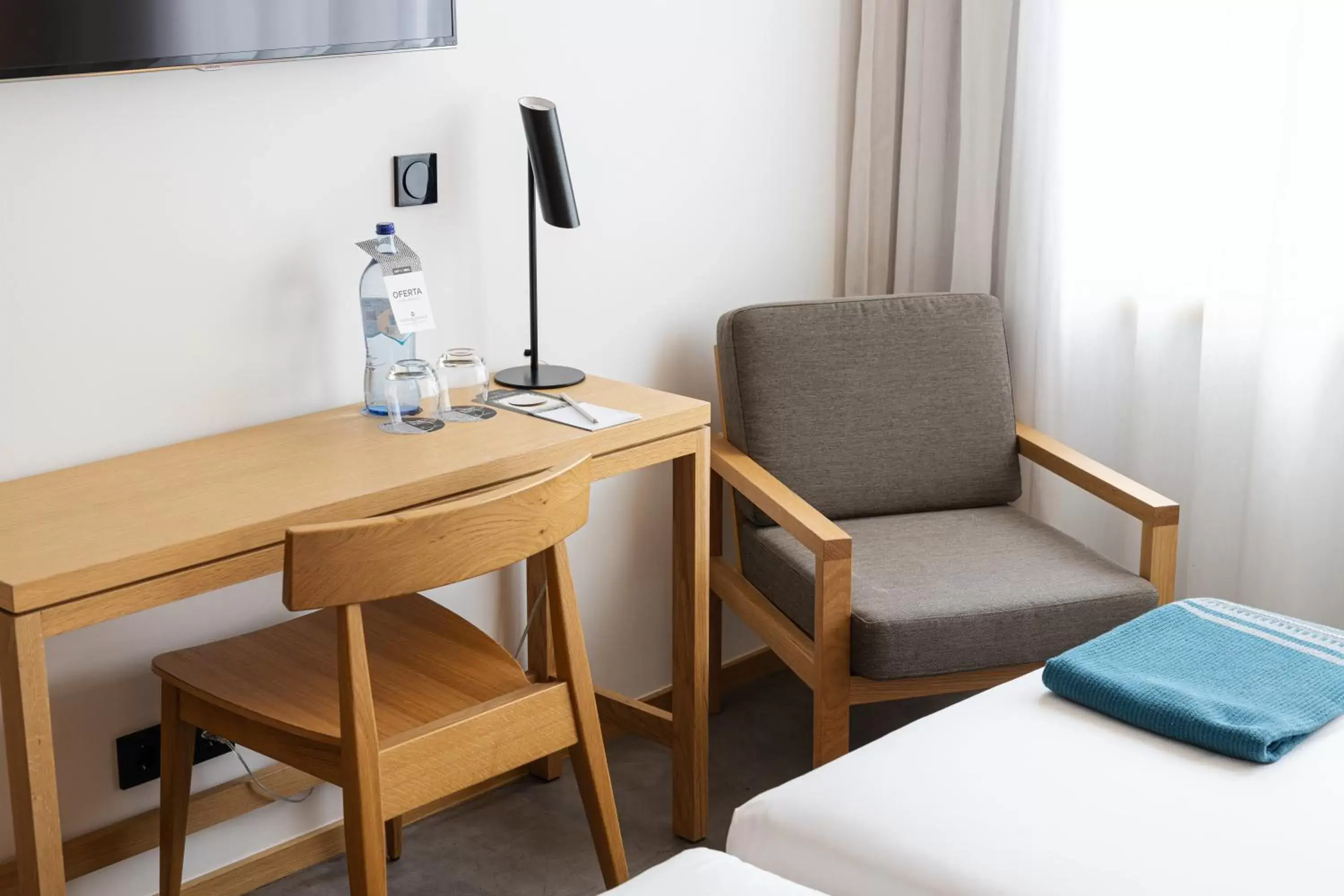 Seating area, TV/Entertainment Center in Evora Olive Hotel