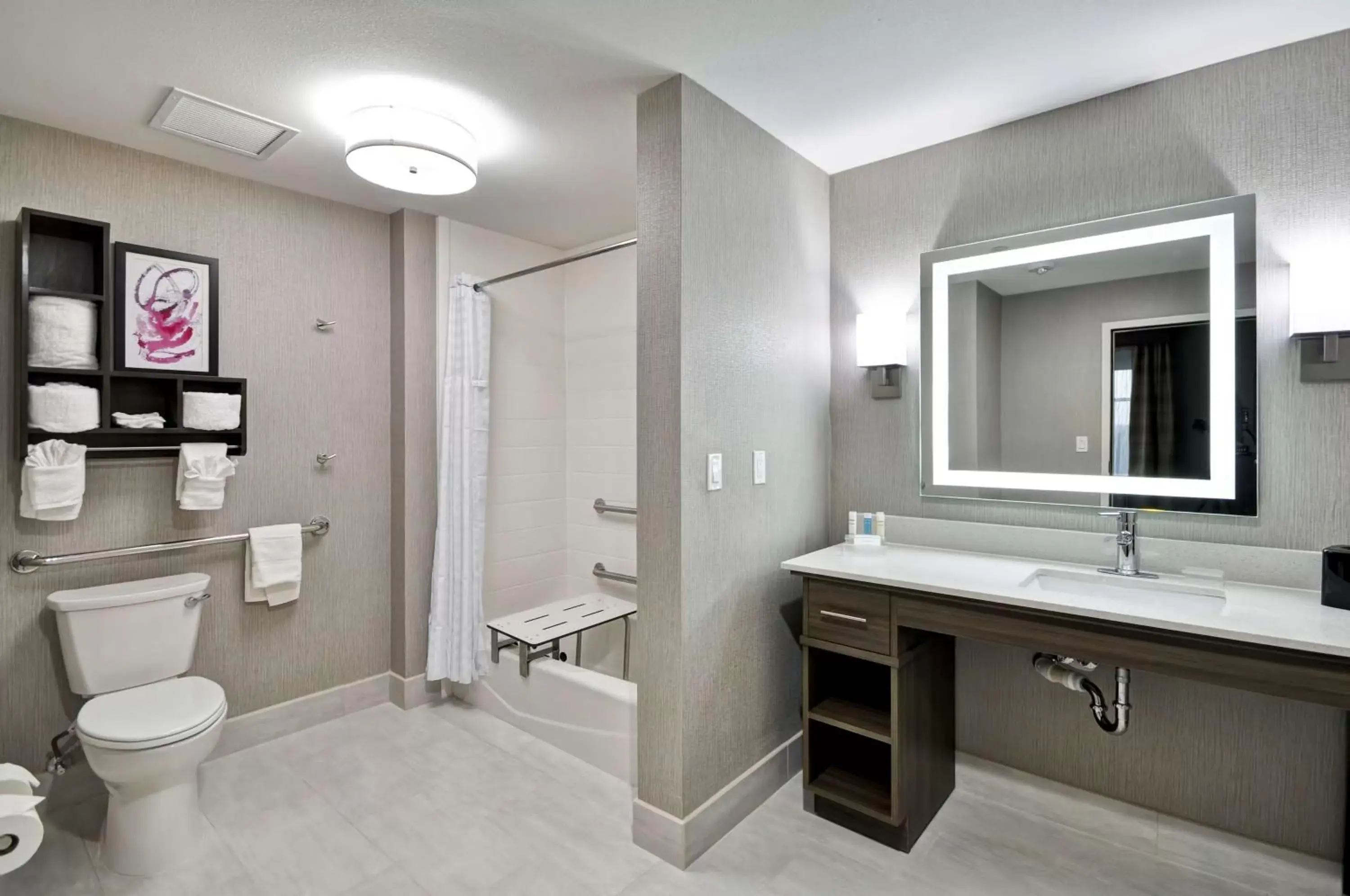 Bathroom in Homewood Suites by Hilton Tyler