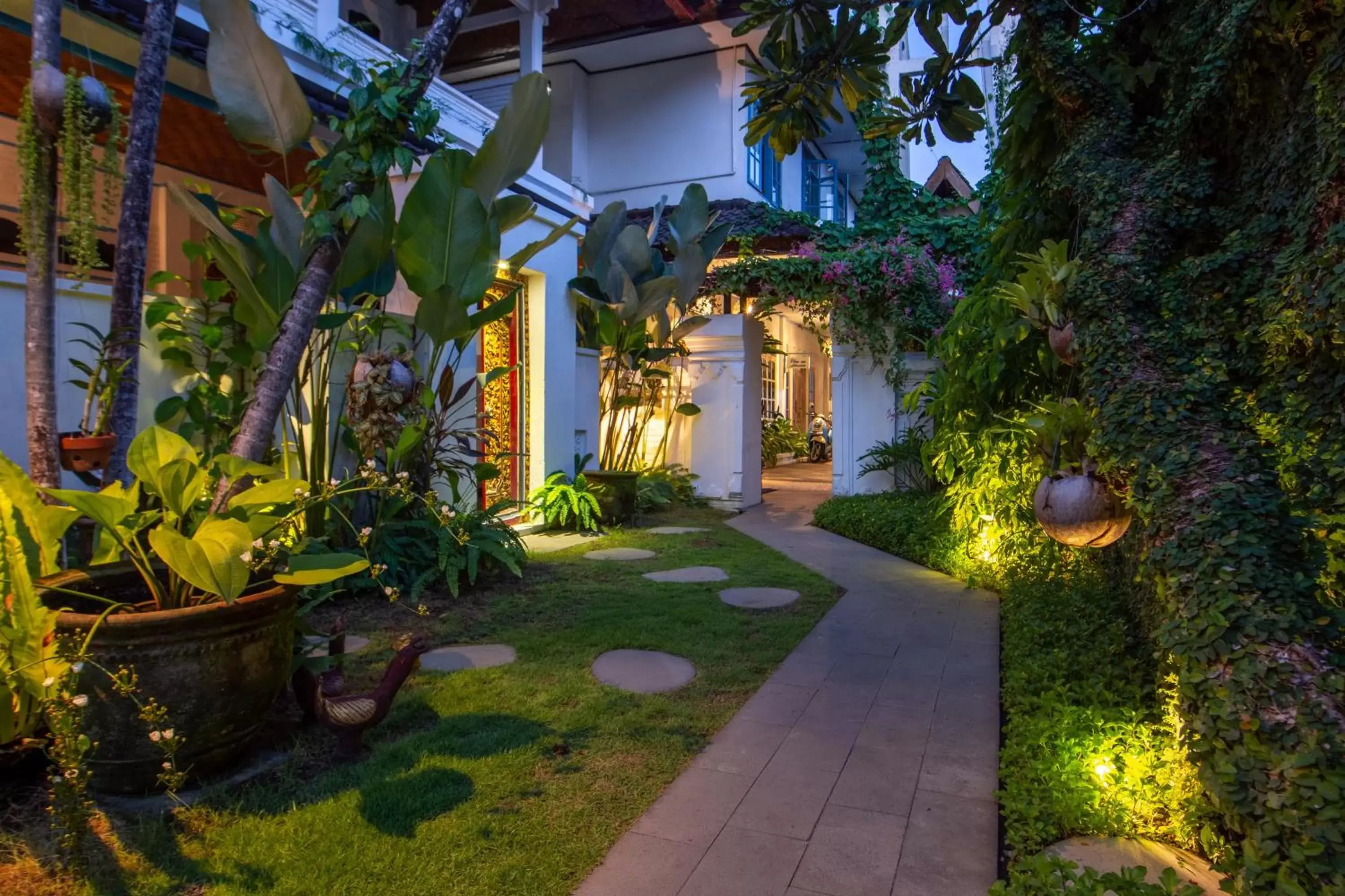 Patio, Garden in Sanur House