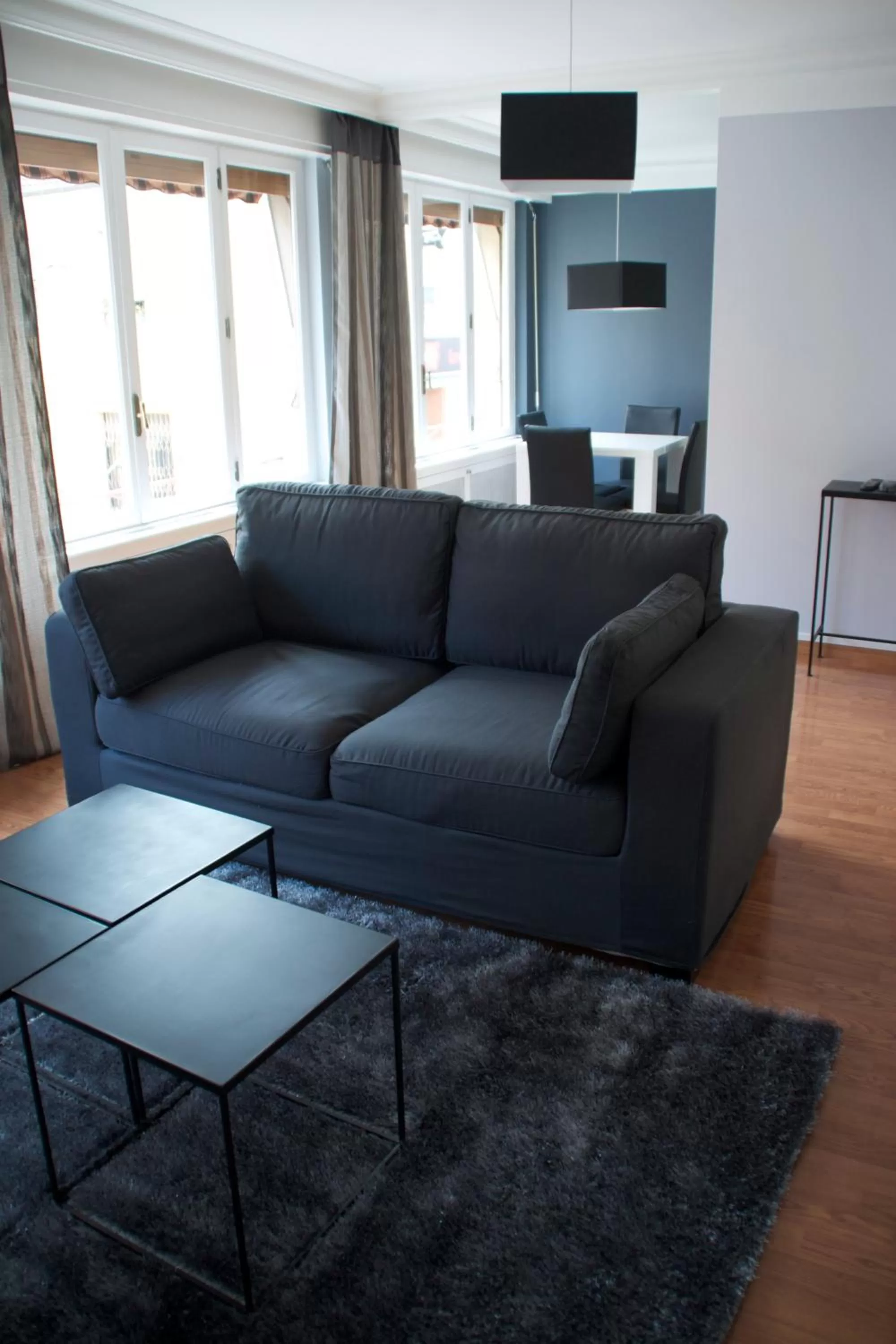 Seating area in Hotel Restaurant Les Capucins