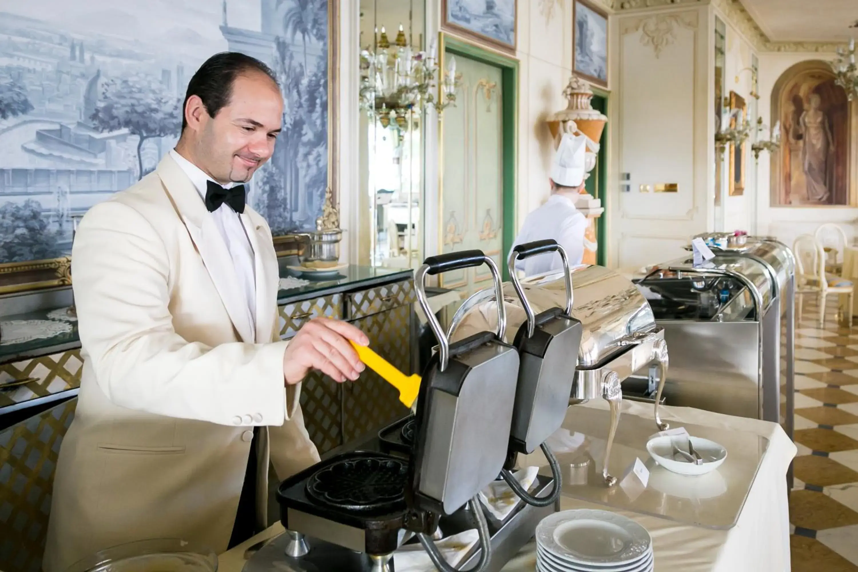 Breakfast, Restaurant/Places to Eat in Hotel Villa E Palazzo Aminta