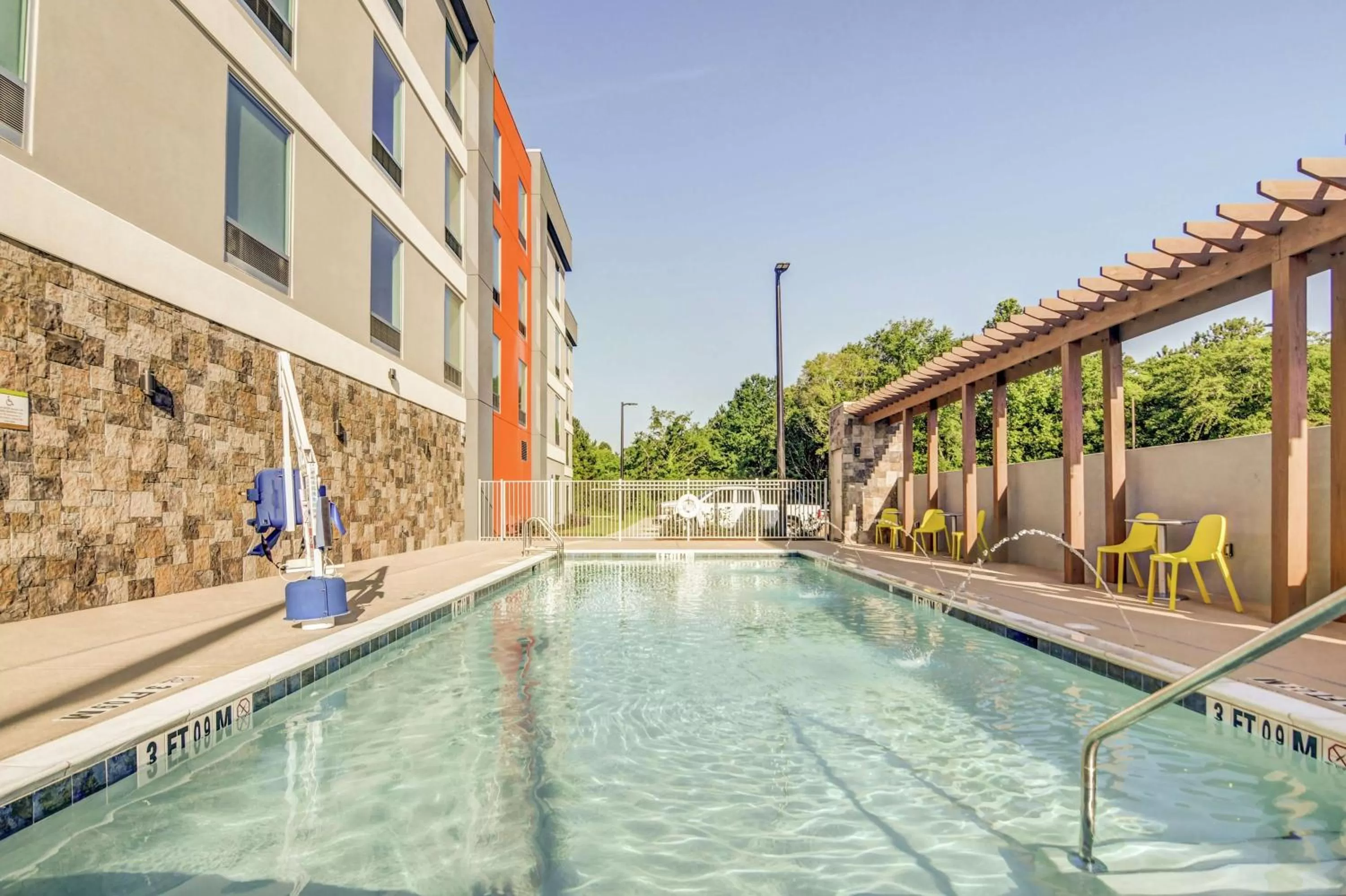 Pool view in Home2 Suites By Hilton Foley