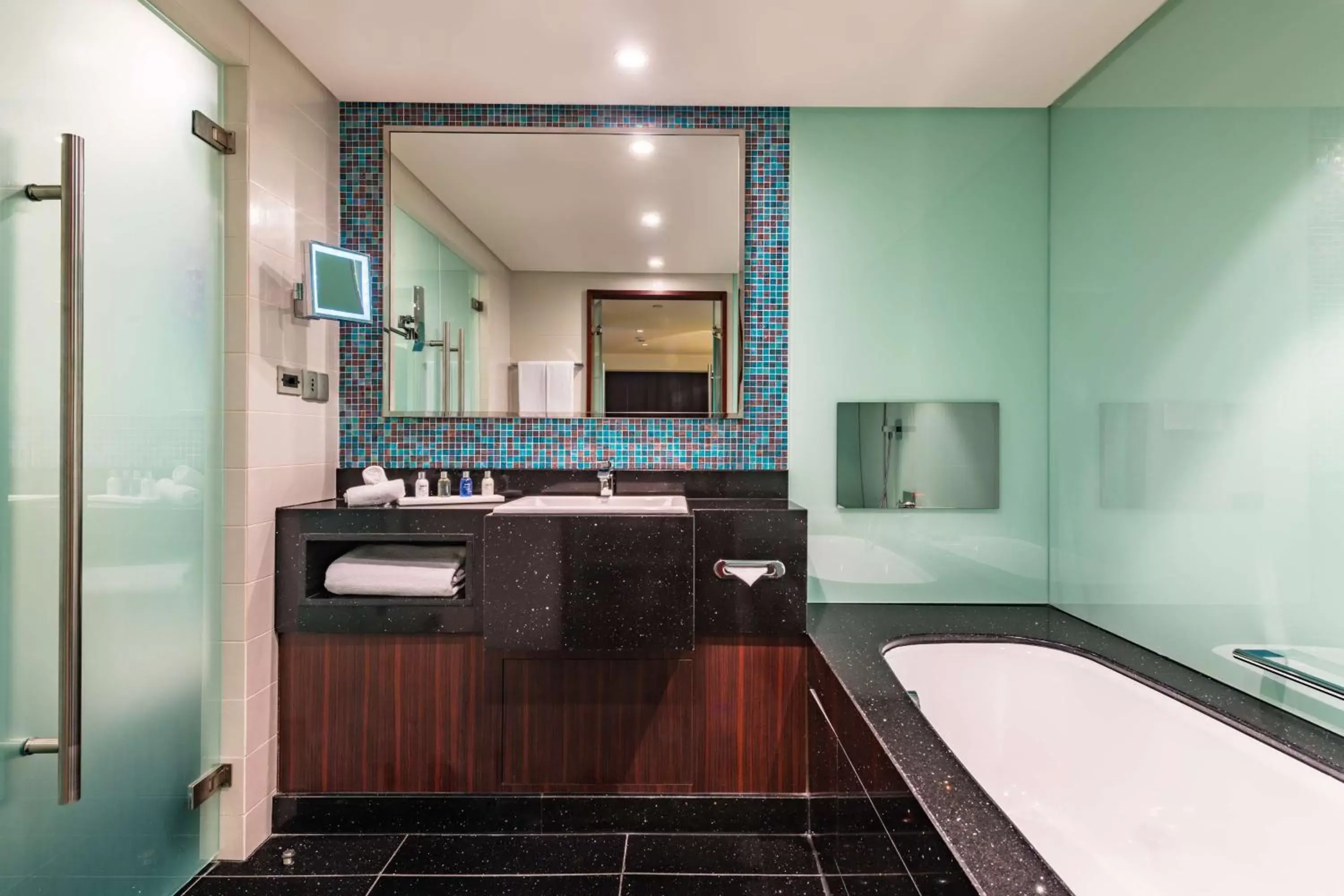 Bathroom in Radisson Blu Hotel, Kuwait