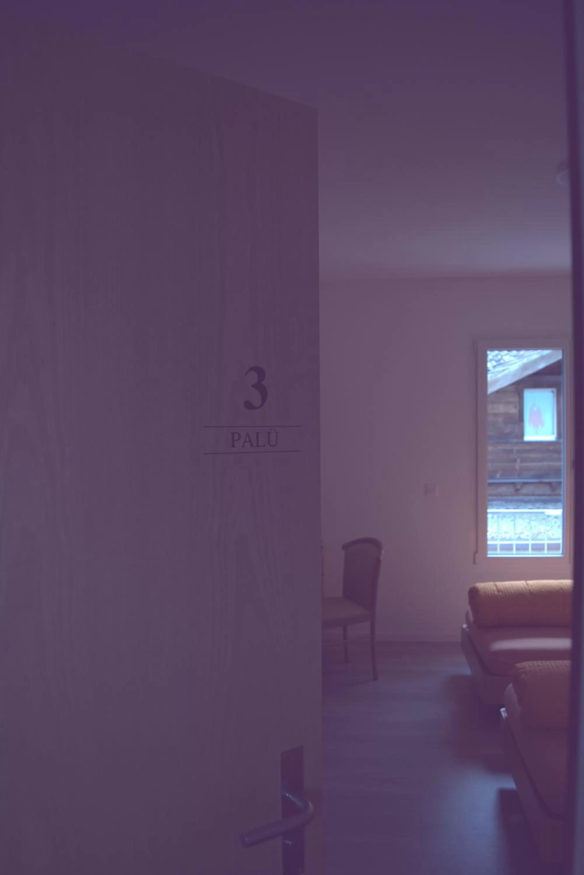 Seating area, TV/Entertainment Center in Ristorante Pensione Chalet Stazione