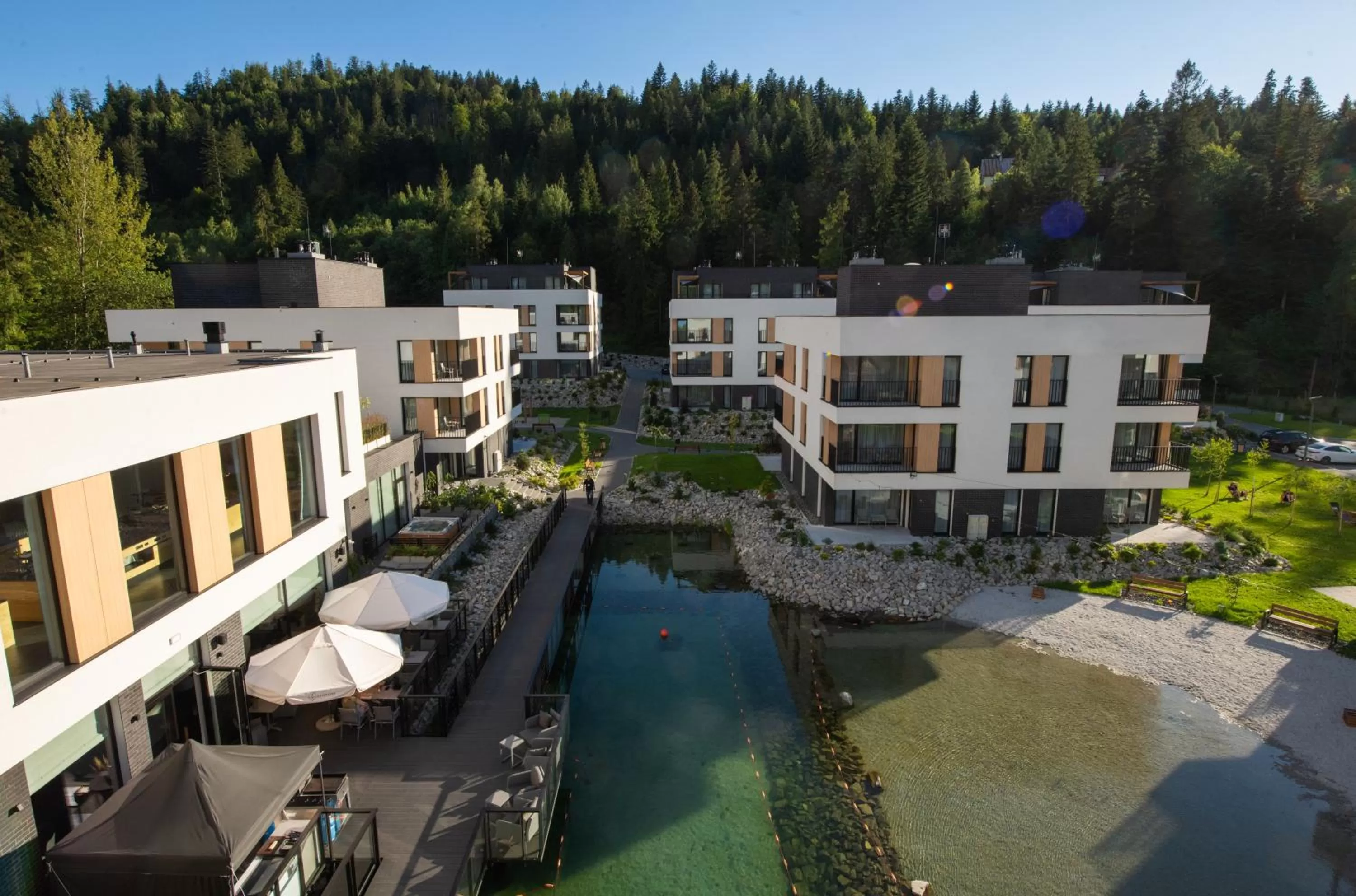 Bird's eye view in VISLOW Resort