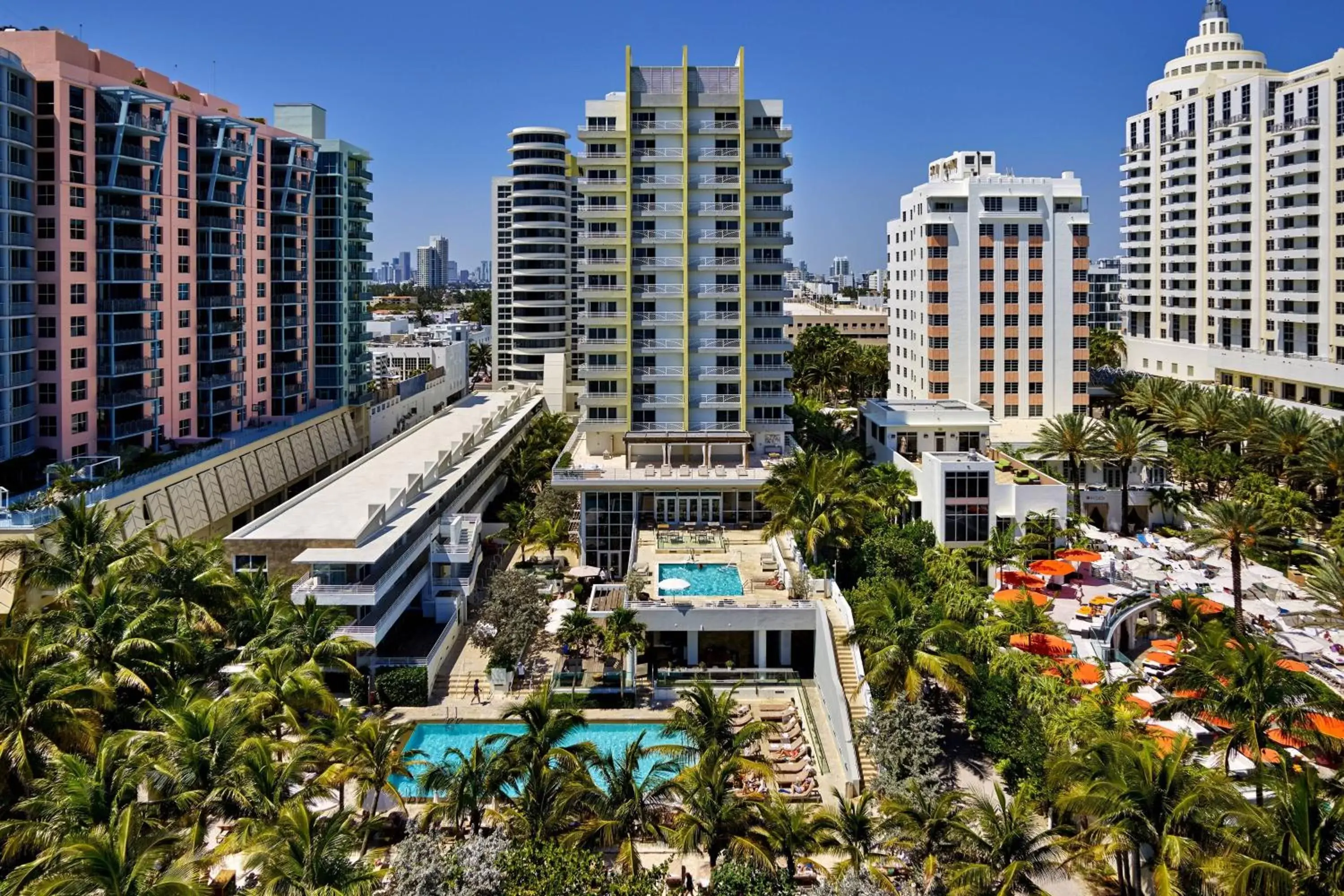 Swimming pool, Bird's-eye View in Royal Palm South Beach Miami, a Tribute Portfolio Resort