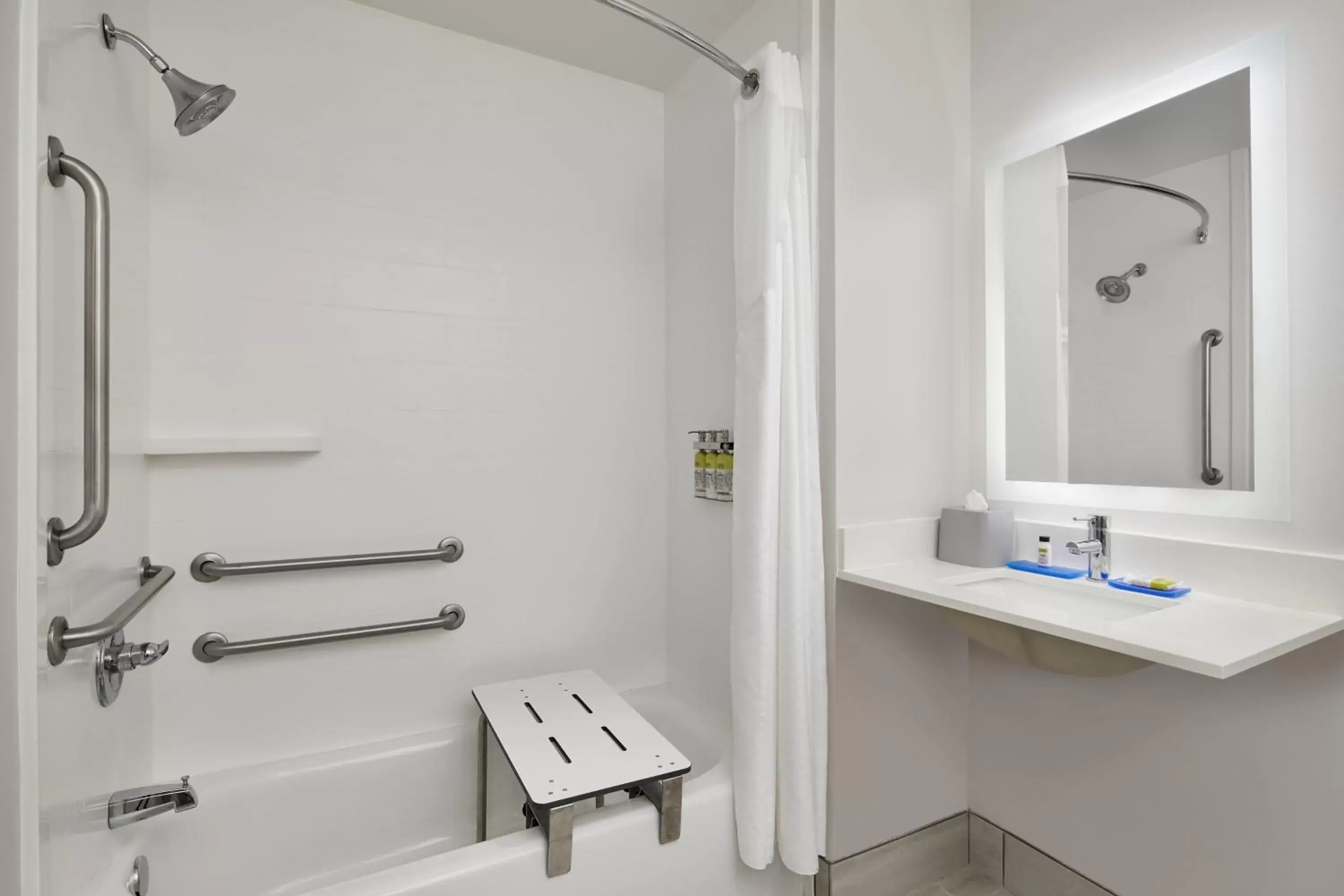 Bathroom in Holiday Inn Express Hotel & Suites Pensacola-West Navy Base, an IHG Hotel