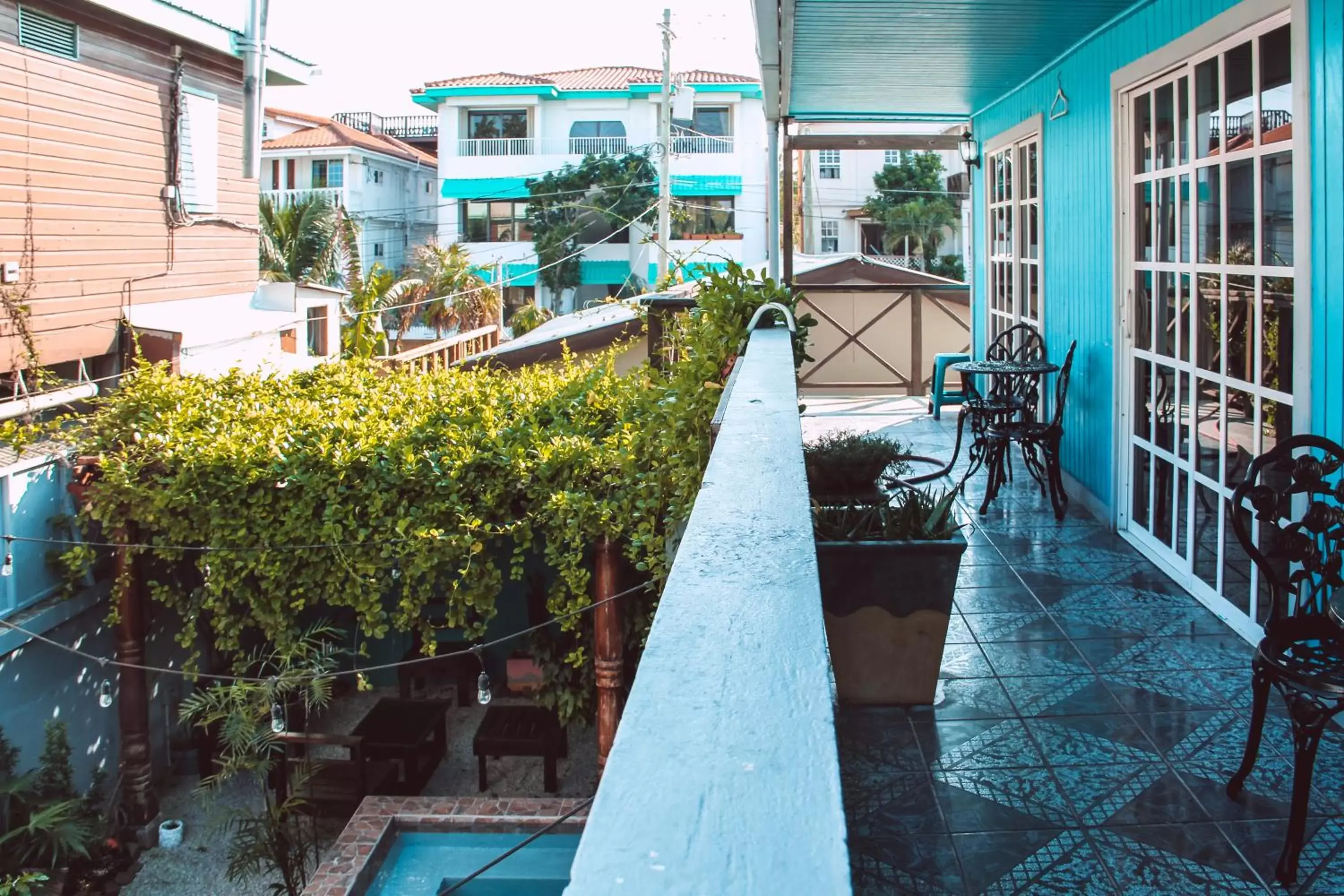 Balcony/Terrace in Drift Inn San Pedro