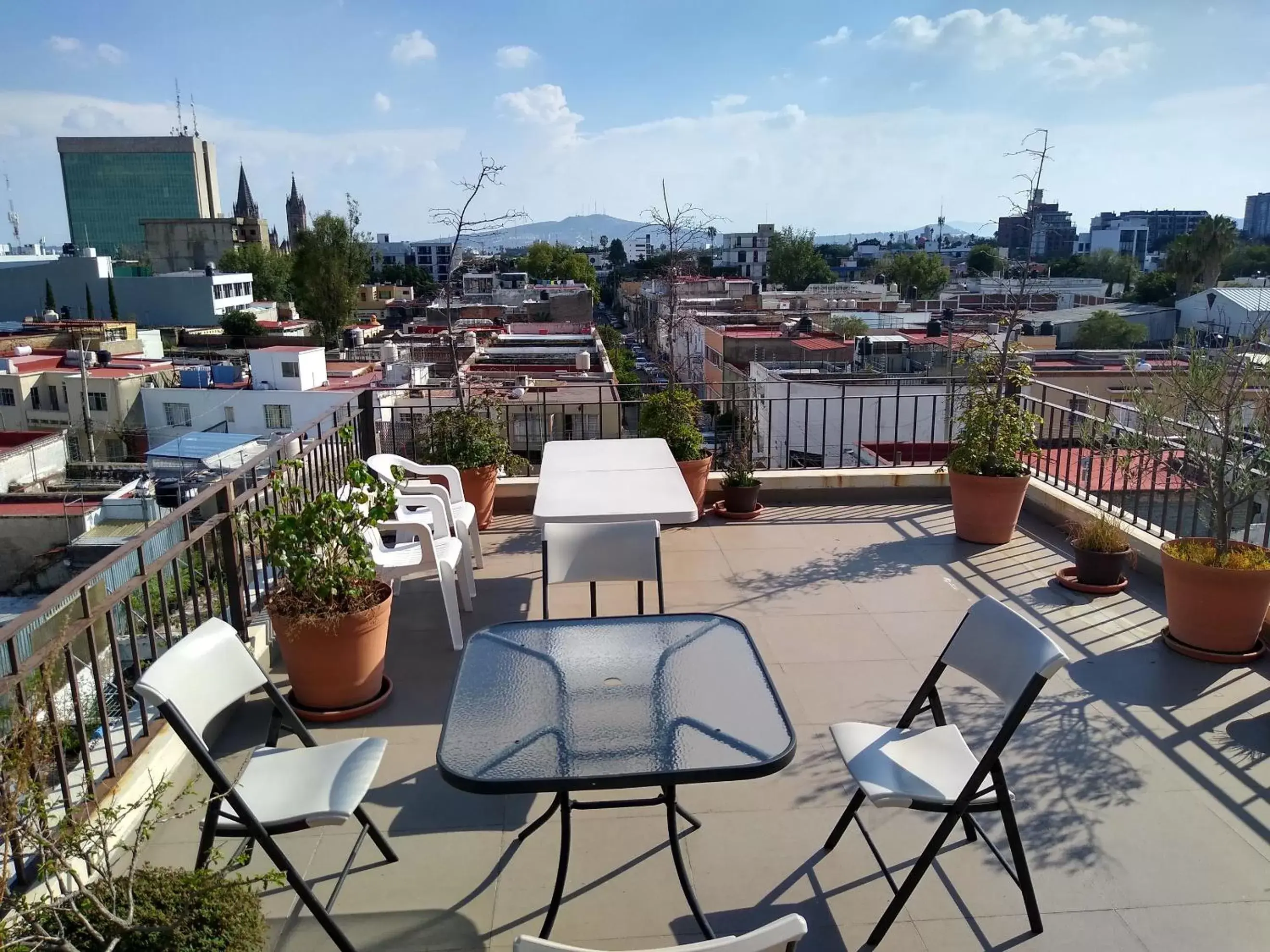 Balcony/Terrace in Suites Chapultepec