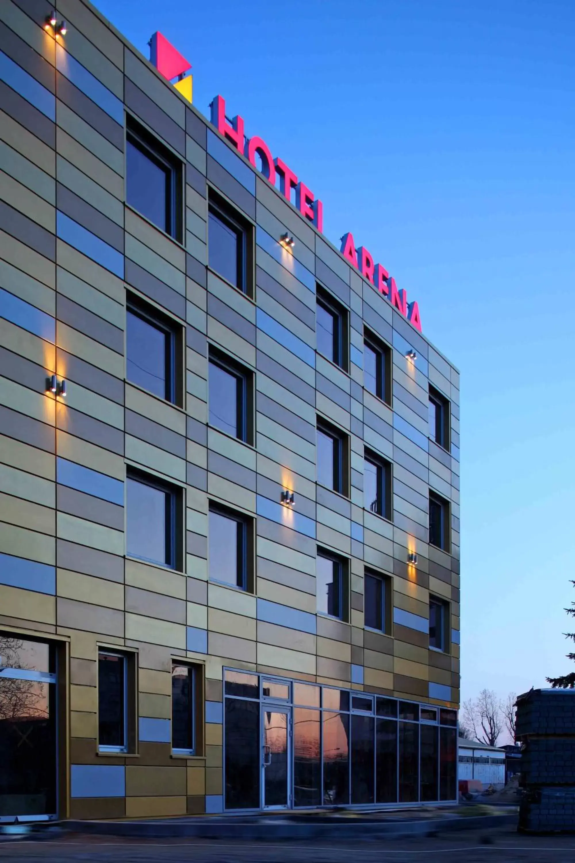 Facade/entrance, Property Building in Hotel Arena Expo