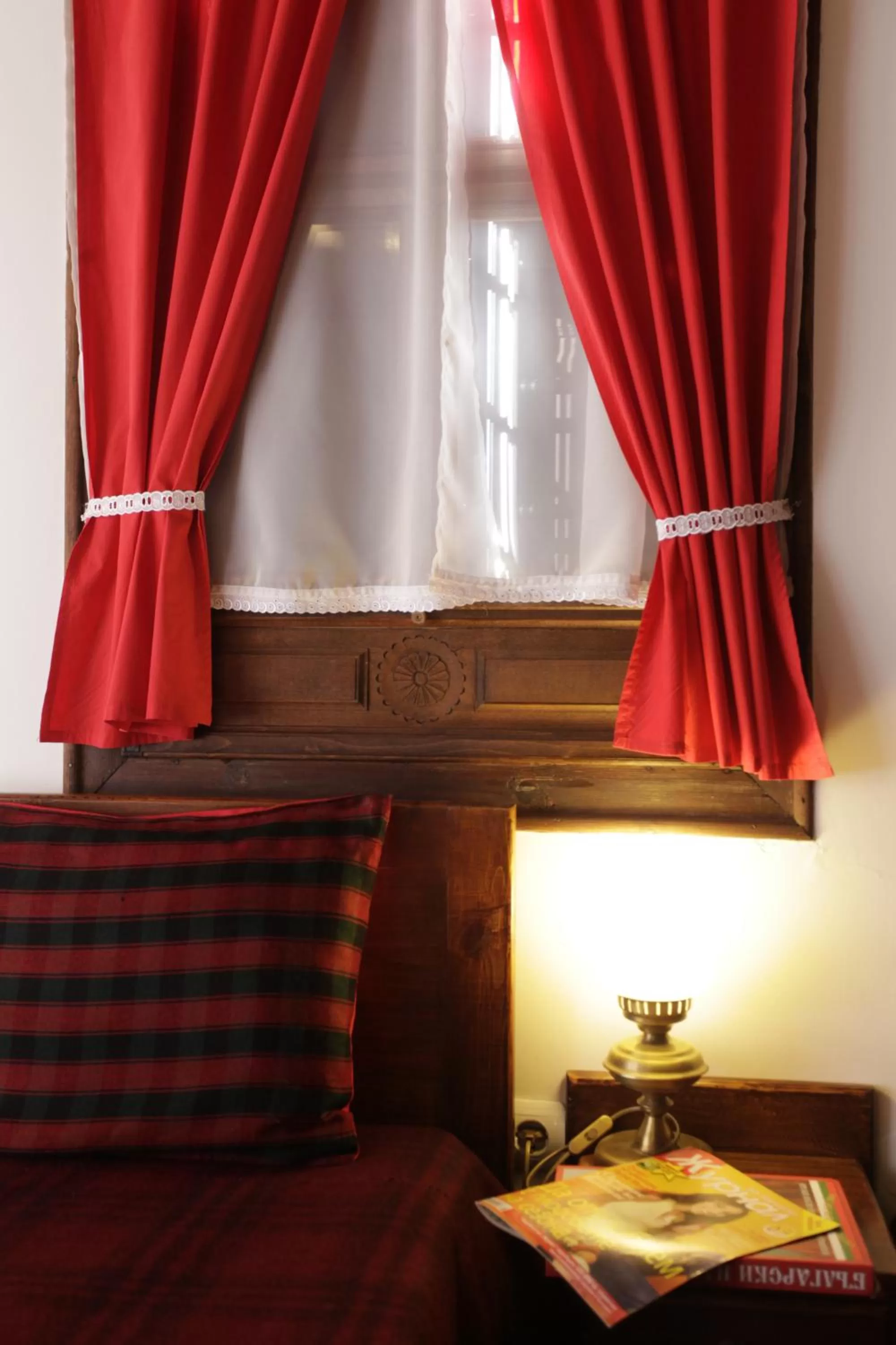 Bed in Djudjeva Kyshta Hotel